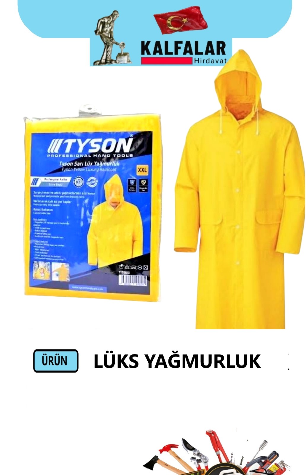 YAĞMURLUK LÜKS D-MAX PLUS XXL