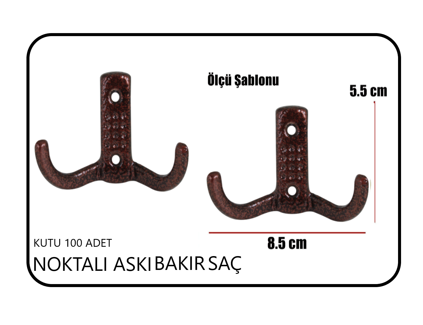 NOKTALI ASKI BAKIR SAÇ