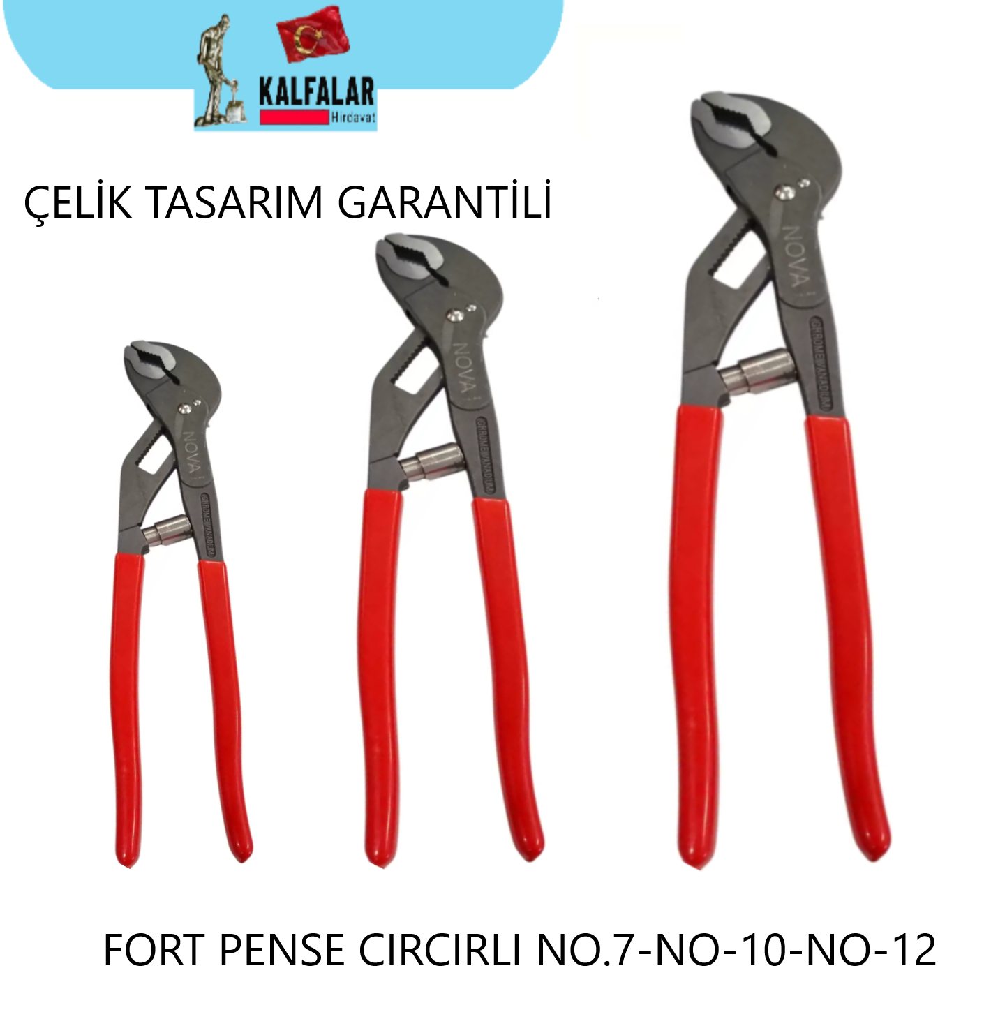 FORT PENSE NO.12 CIRCIRLI NOVA ÇELİK PROF GARANTİLİ