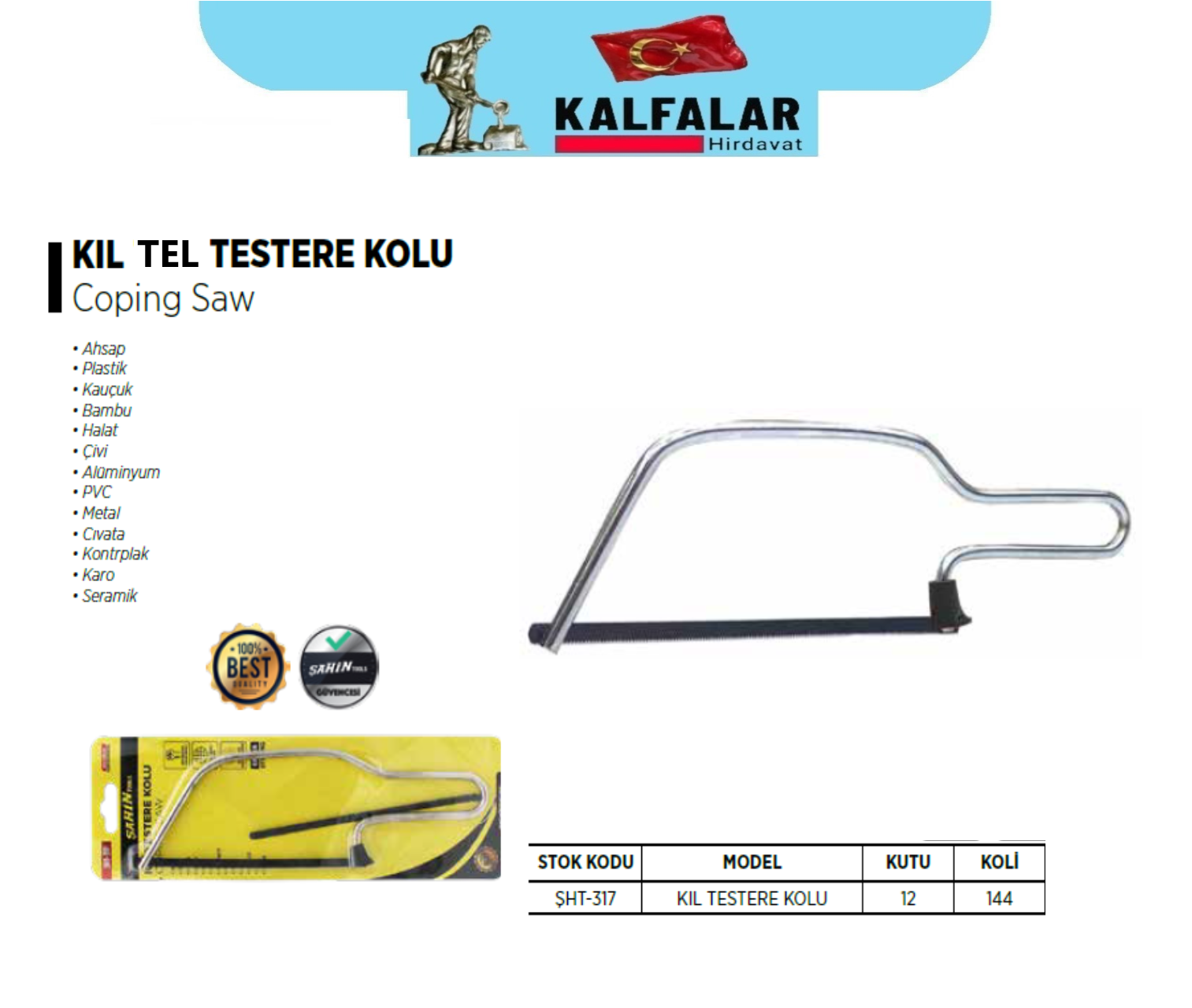 TESTERE TEL KIL 