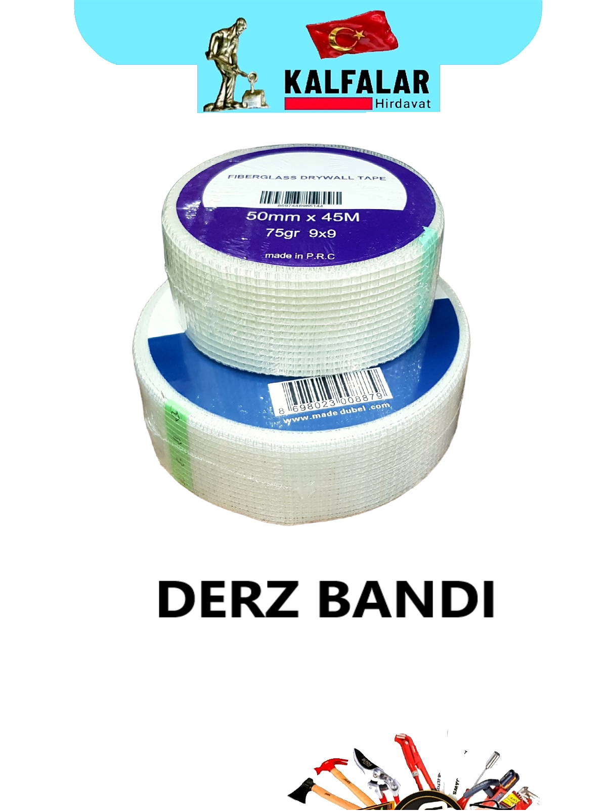 DERZ BANDI 50MMX45 MTR YRD