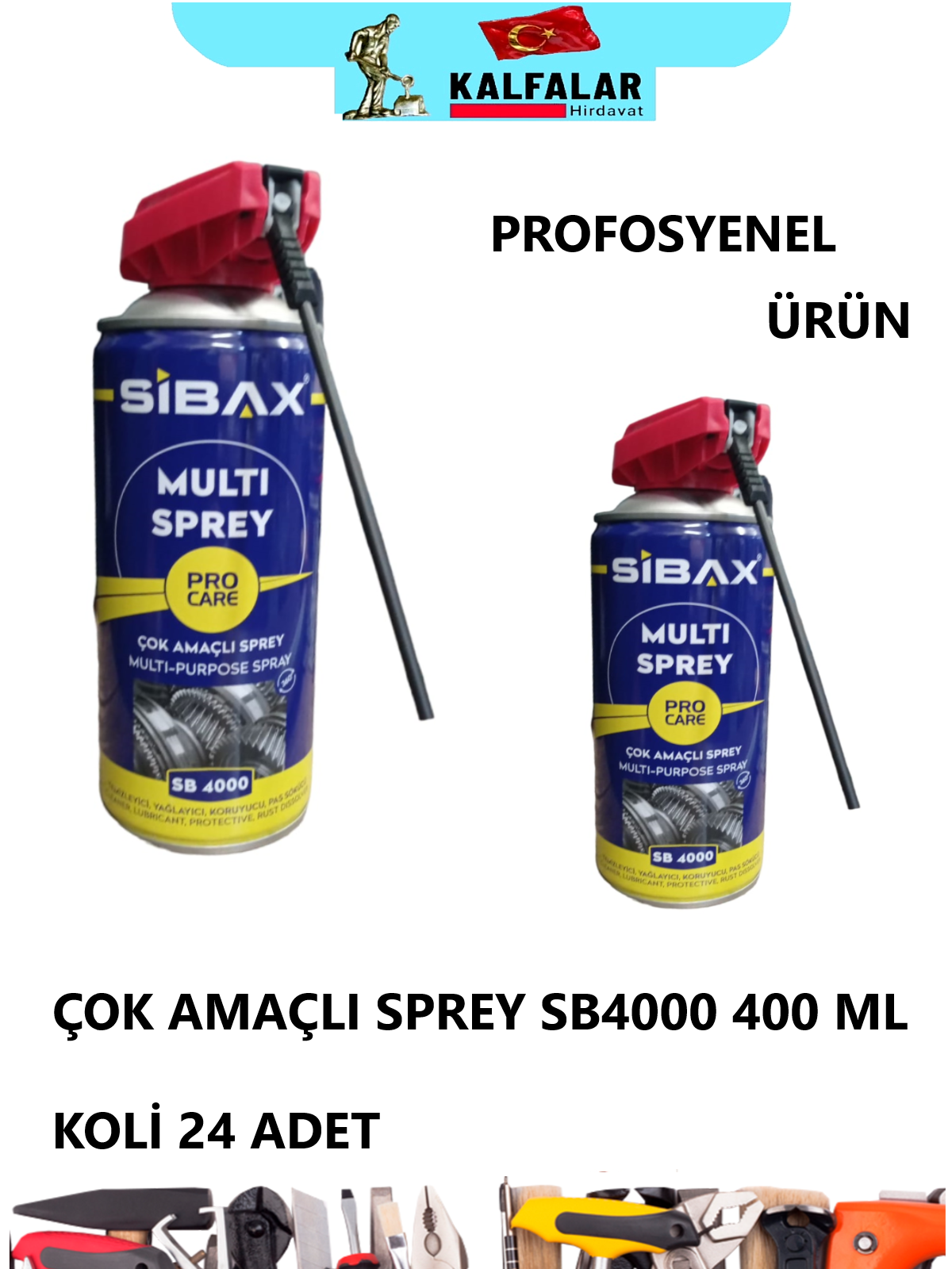 PAS SÖKÜCÜ ÇOK AMAÇLI SPREY SB4000 400 ML 