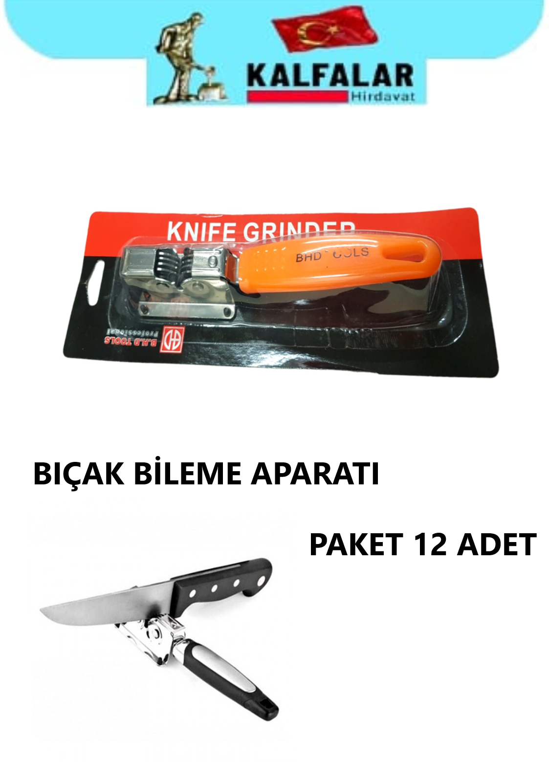 BIÇAK BİLEME APARATI 1 NCİ KALİTE