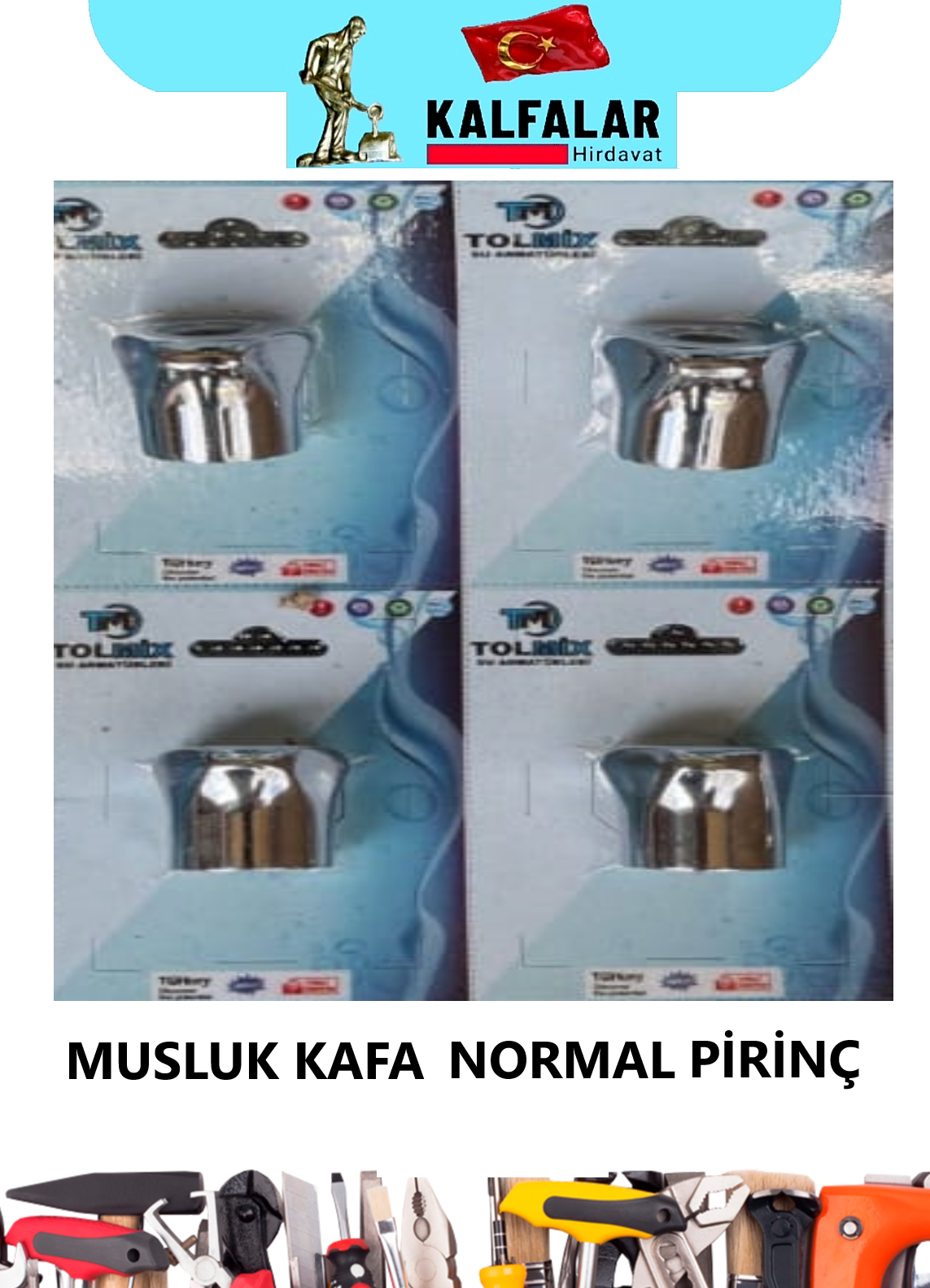 MUSLUK KAFA BOŞ VALON ALFA PİRİNÇ