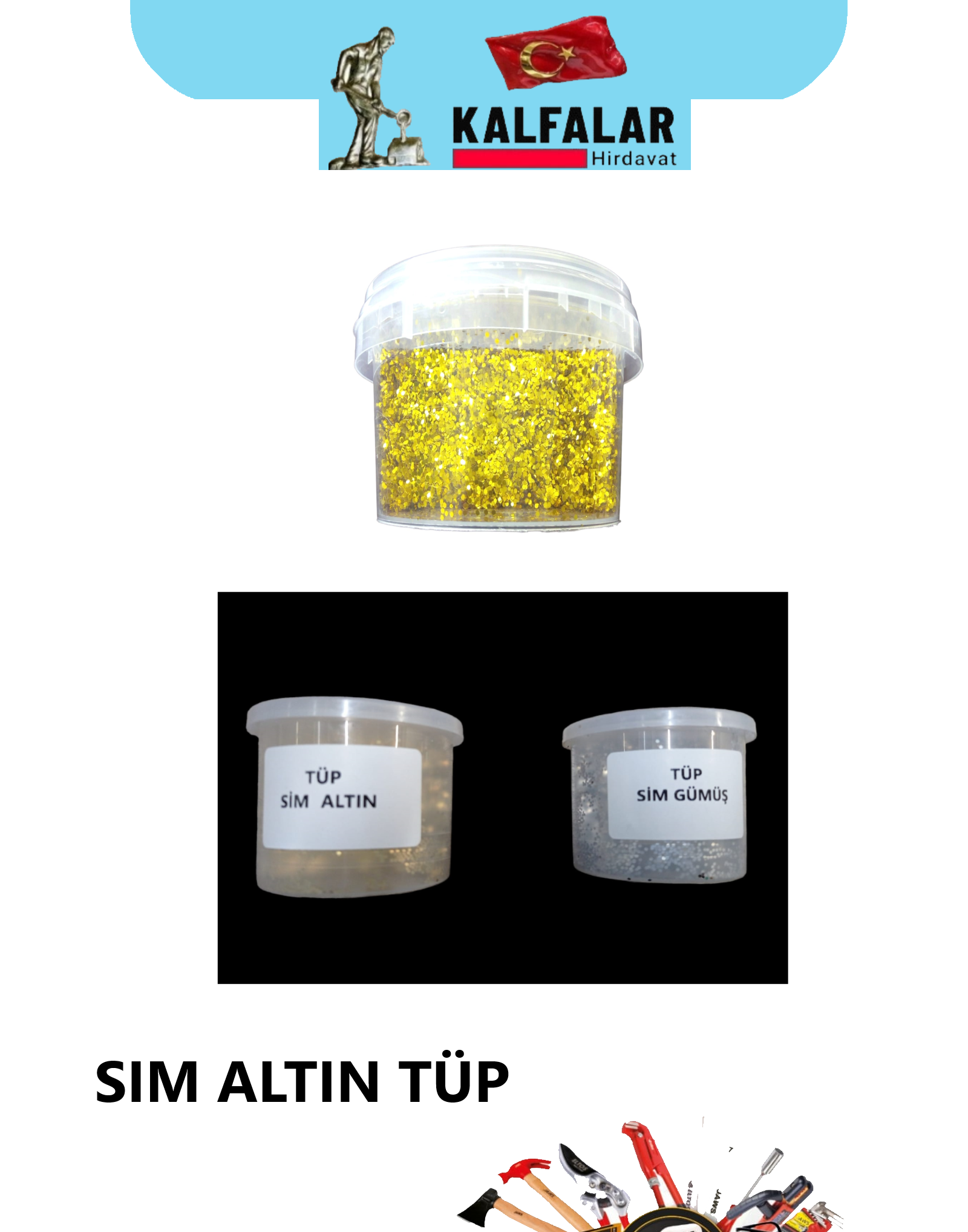 SİM TÜP ALTIN RENK