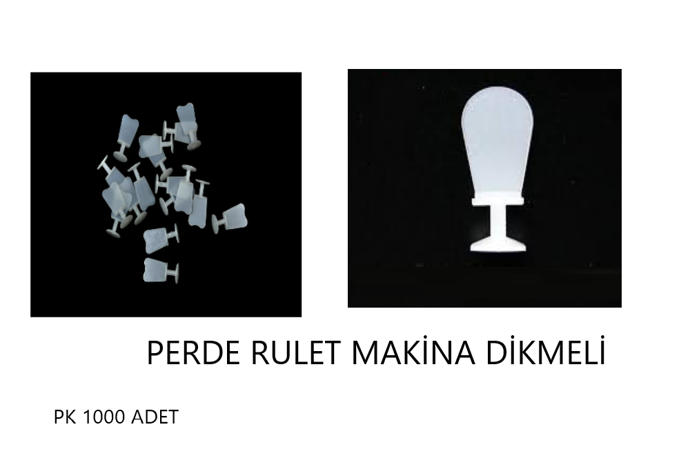 PERDE RULET MAKİNA DİKMELİ  PAKET 1000 ADET