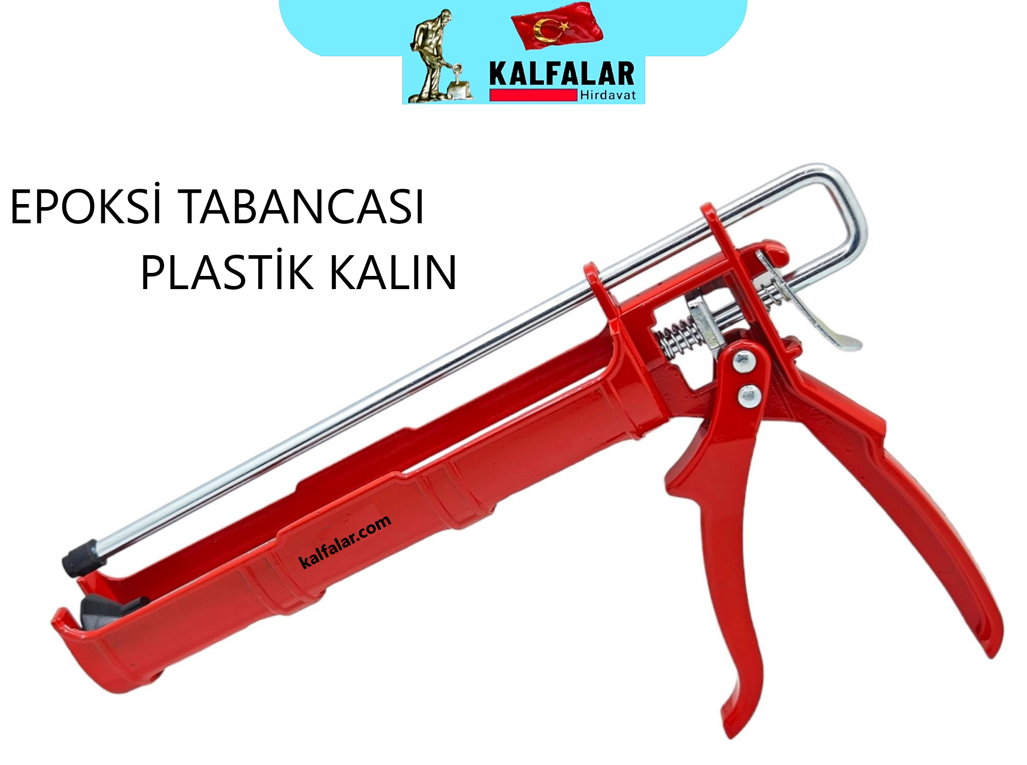 EPOKSİ TABANCASI PLASTİK KALIN