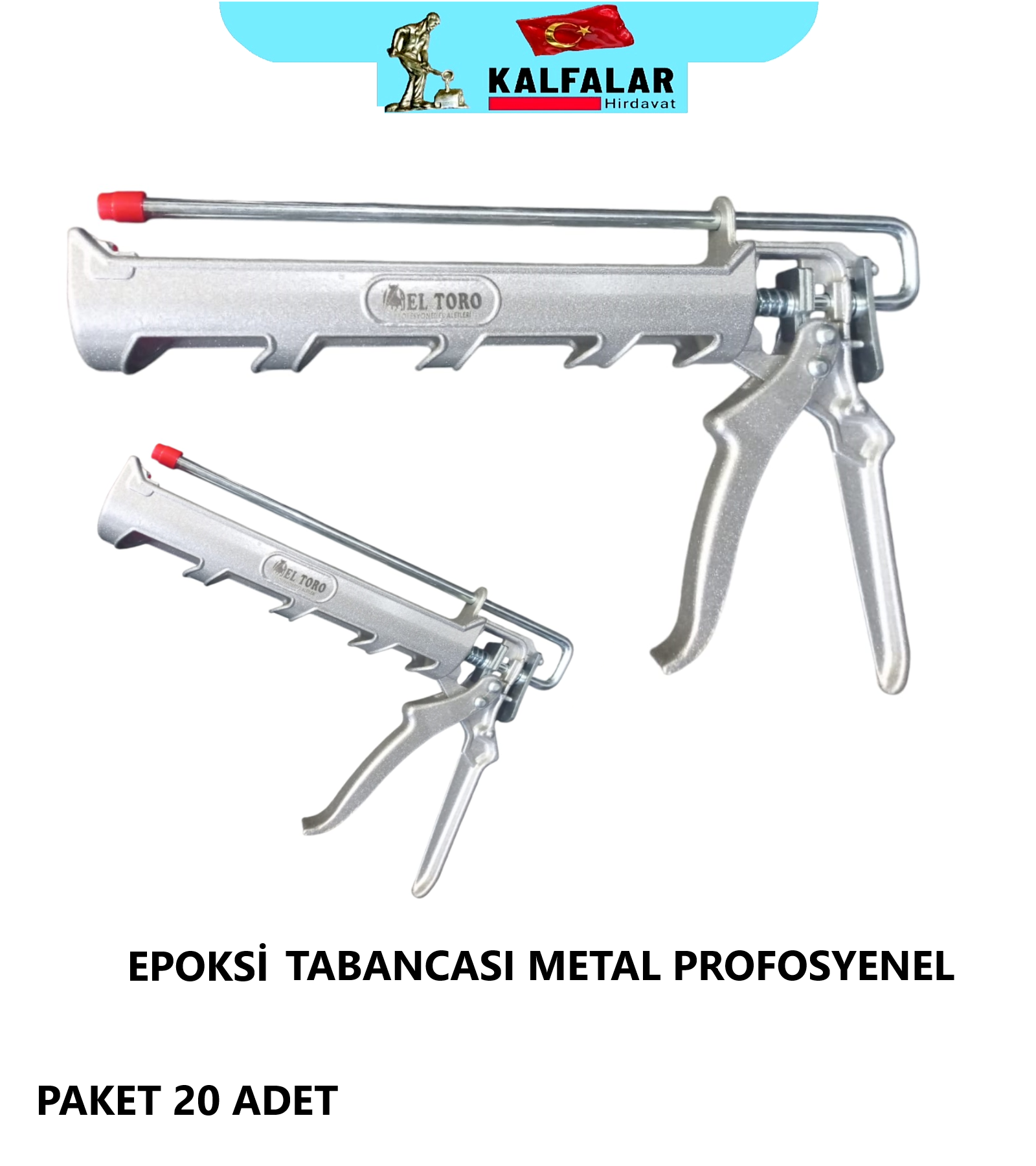 EPOKSİ TABANCASI METAL LÜX PROFOSYENEL
