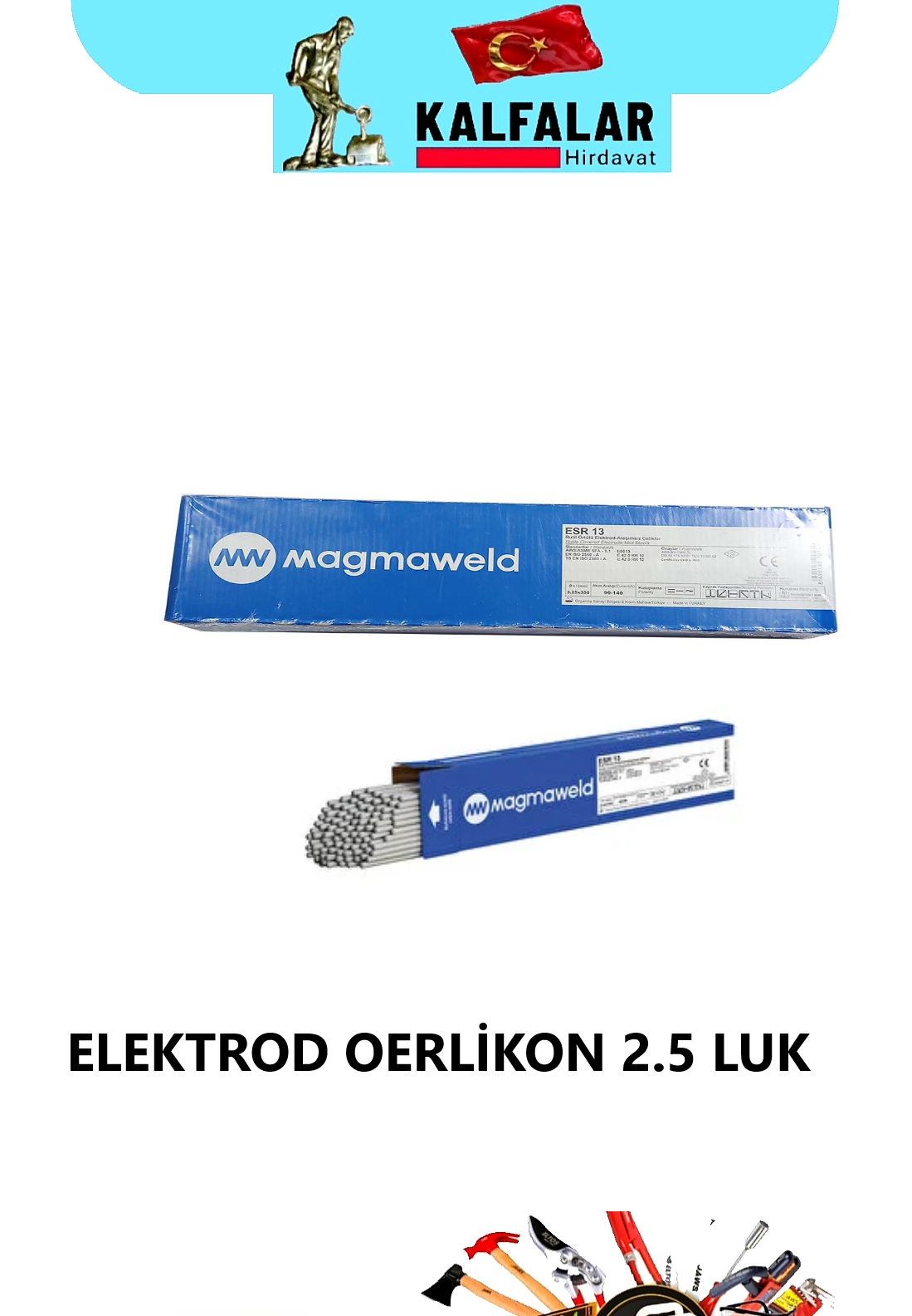 ELEKTROD MAGMAVELD OERLİKON 2.5 LUK