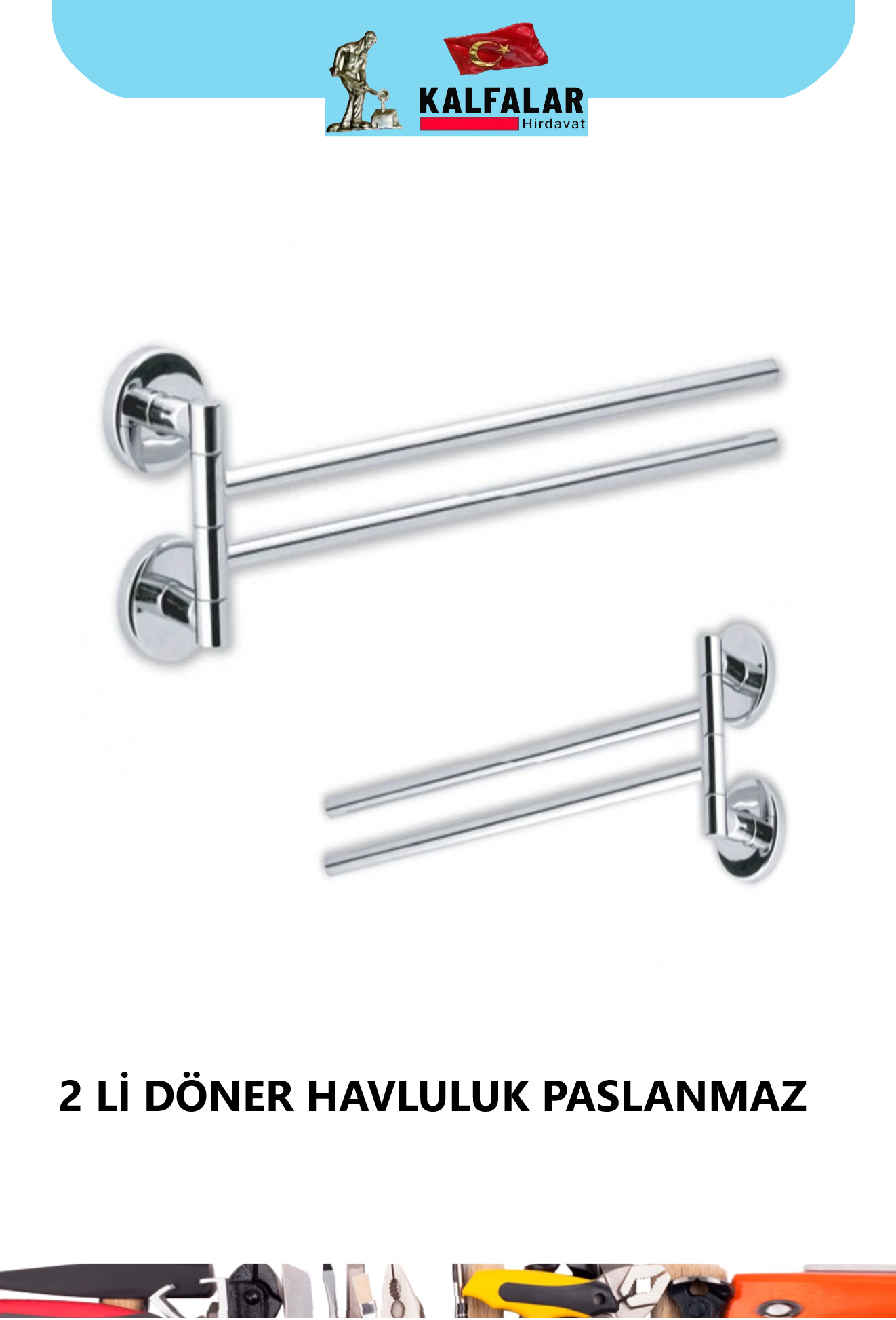 HAVLULUK 2 Lİ DÖNER PASLANMAZ KALFAM