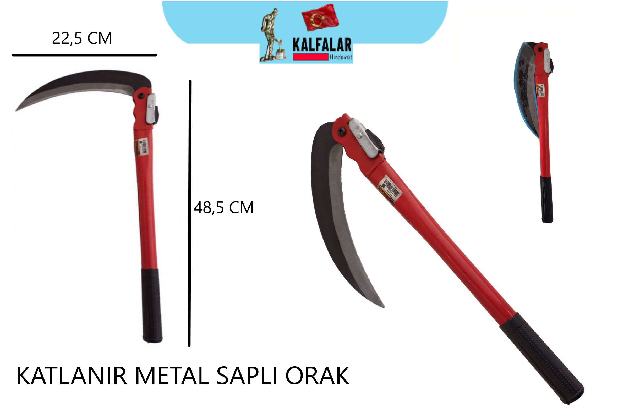 ORAK OT BİÇME KATLANIR METAL