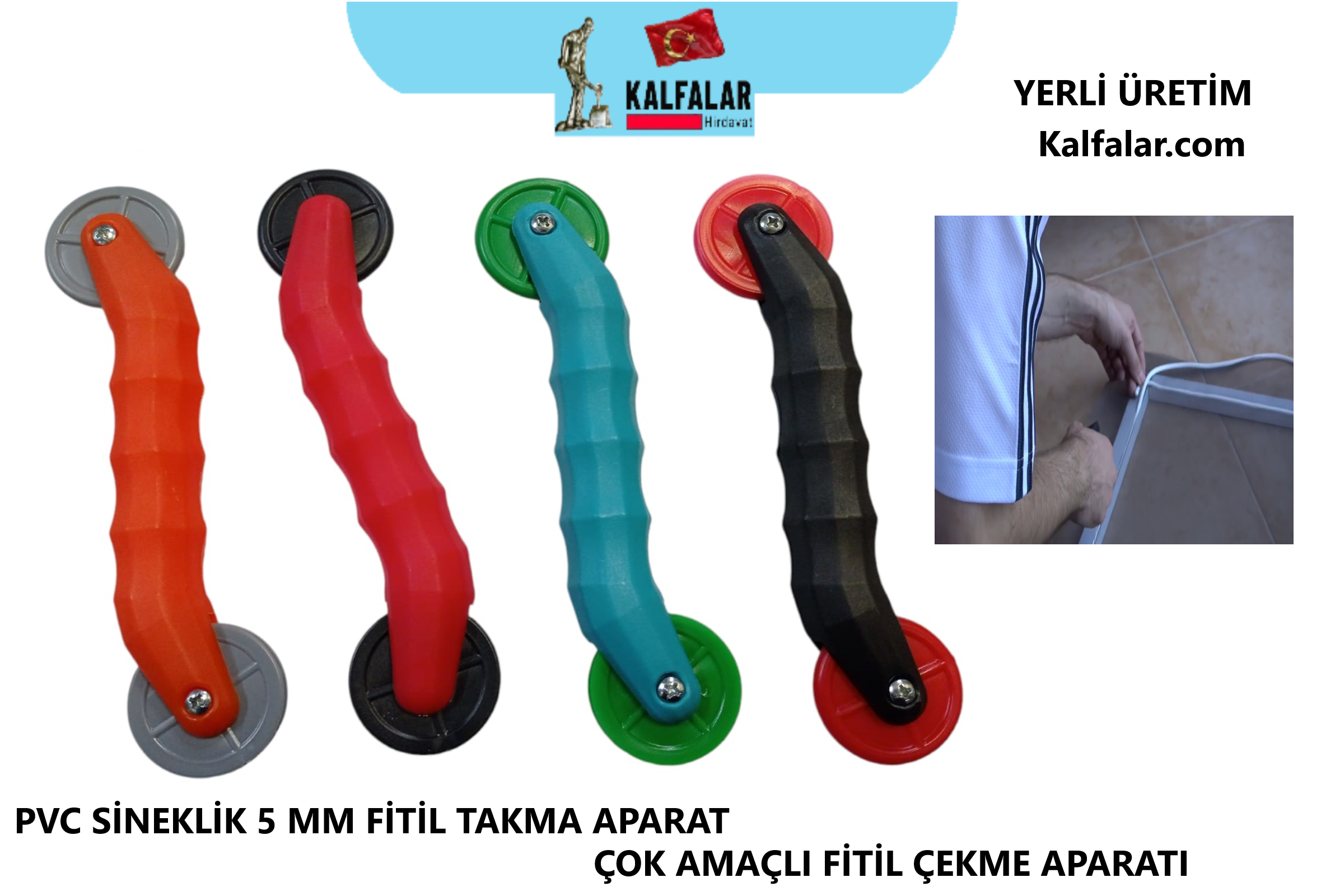 FİTİL ÇEKME APARATI 5 MM ÇOK AMAÇLI KALFA