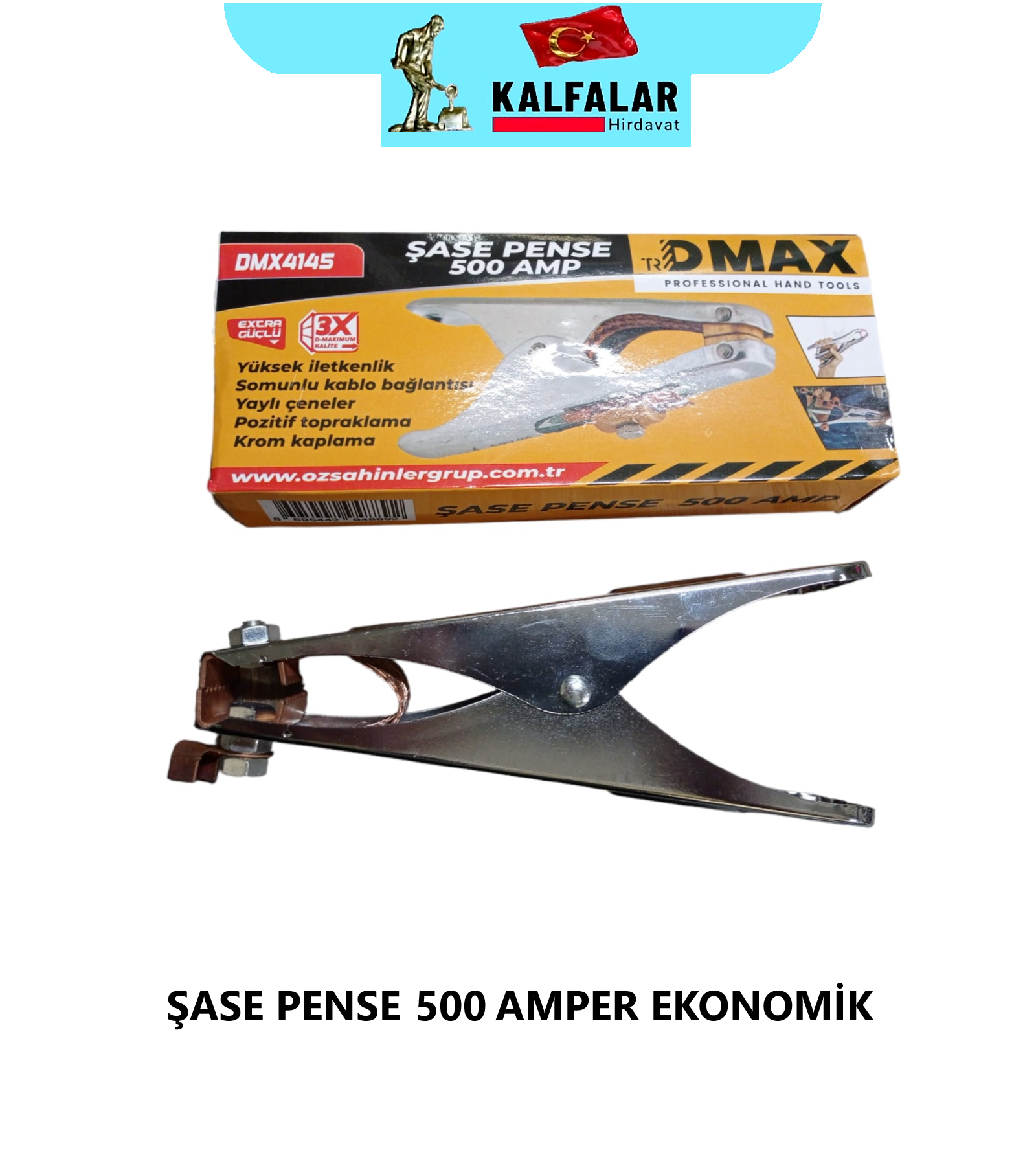 ŞASE PENSE 500 AMPER DMAX EKONOMİK ÜRÜN 