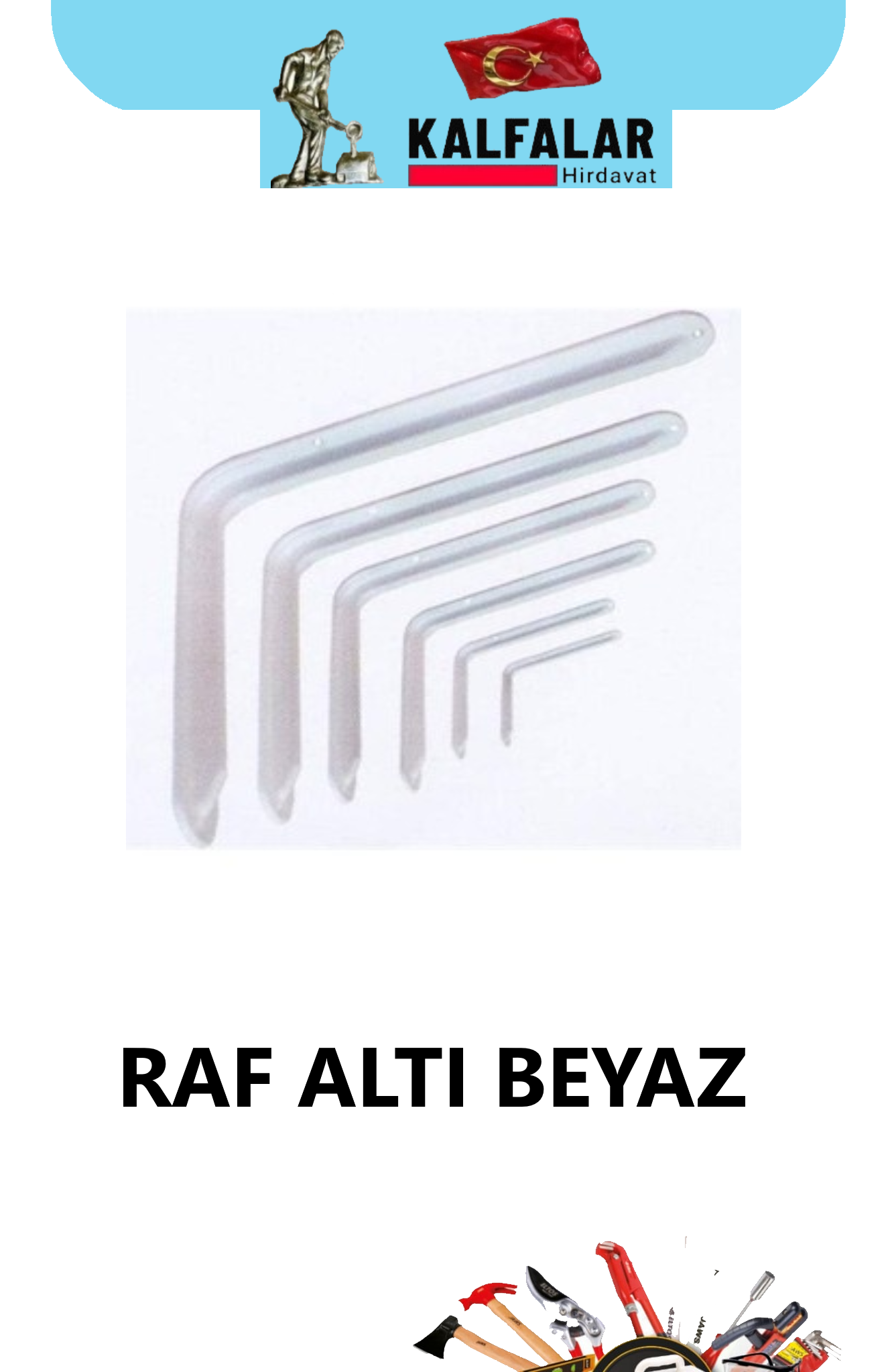 RAF ALTI 12X14 BEYAZ 