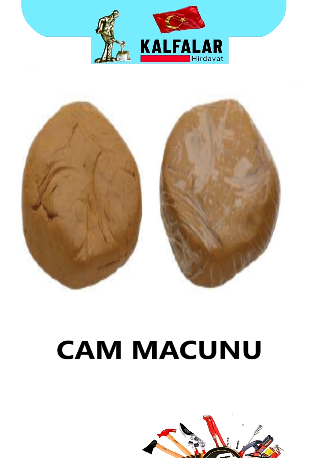 CAM VE AŞI MACUNU 10 KG