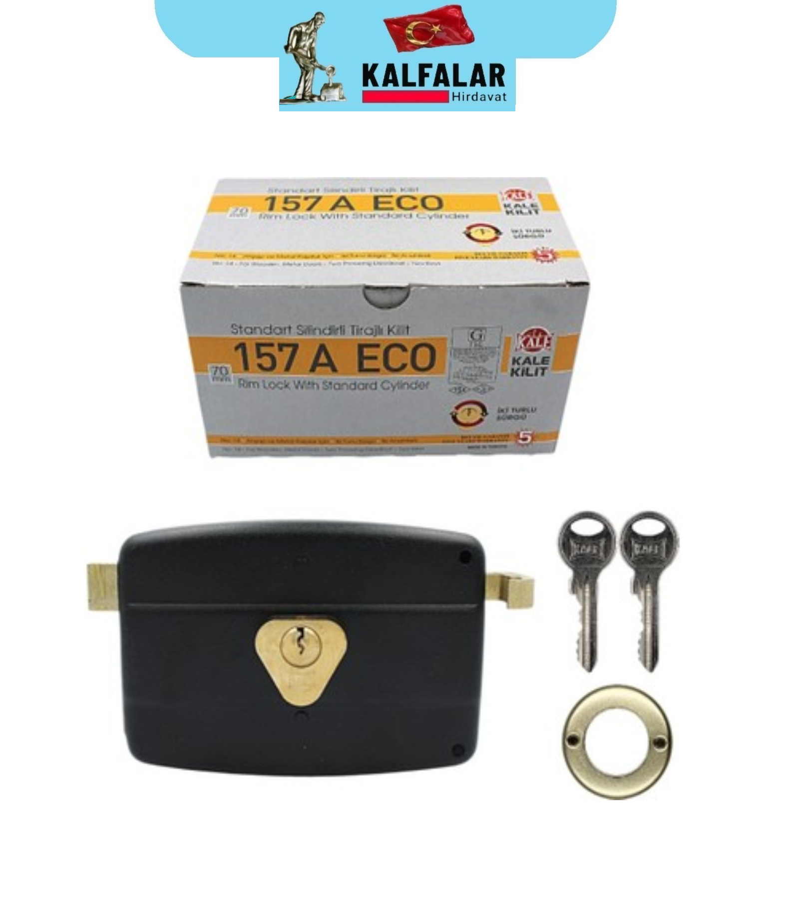 KALE SİLİNDİRLİ 157/A TRAJLI ECO KİLİT