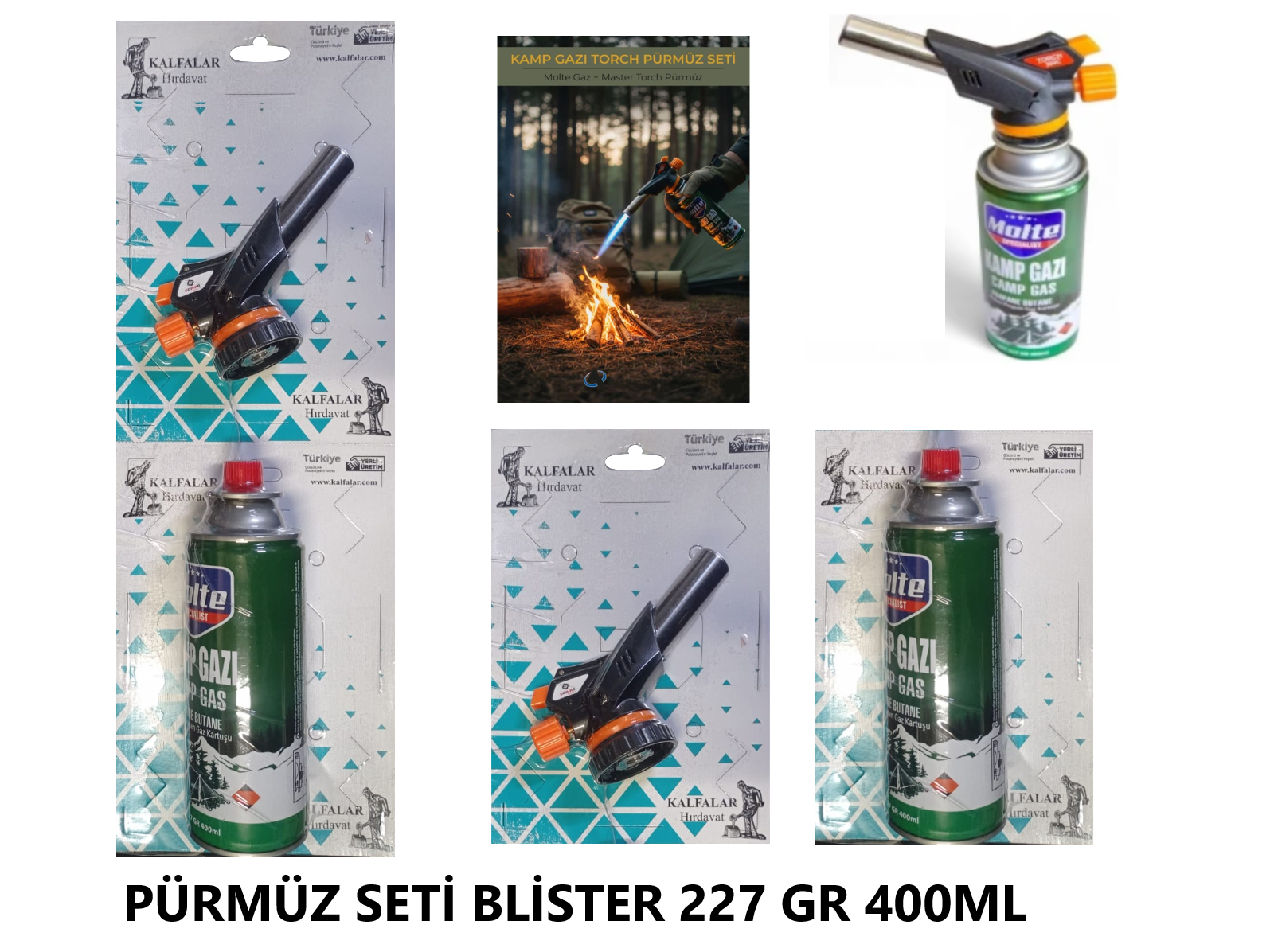 PÜRMÜZ SETİ BLİSTER 227 GR 400ML KALFA