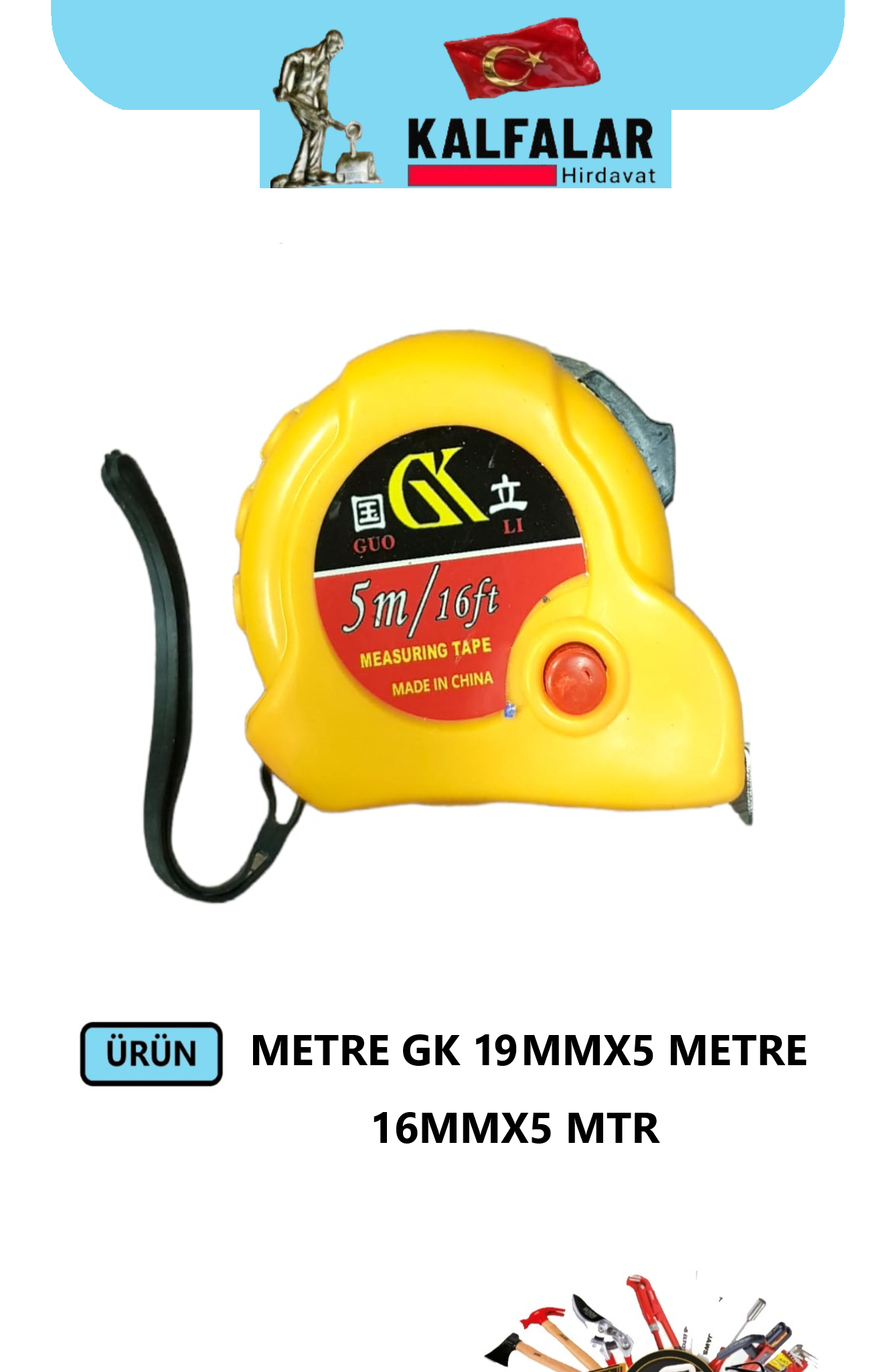 METRE GK SARI 19 MMX5 METRE
