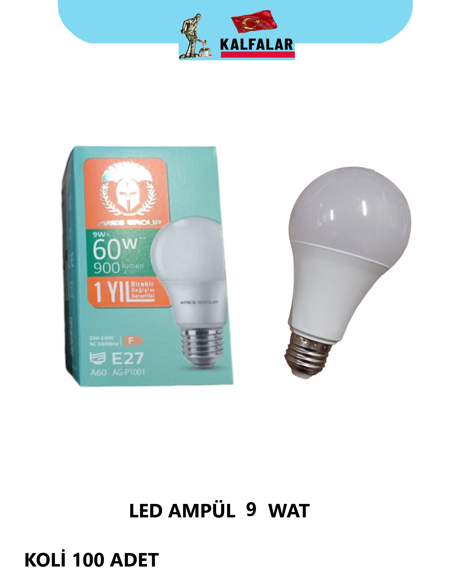 LED AMPÜL 09 WAT