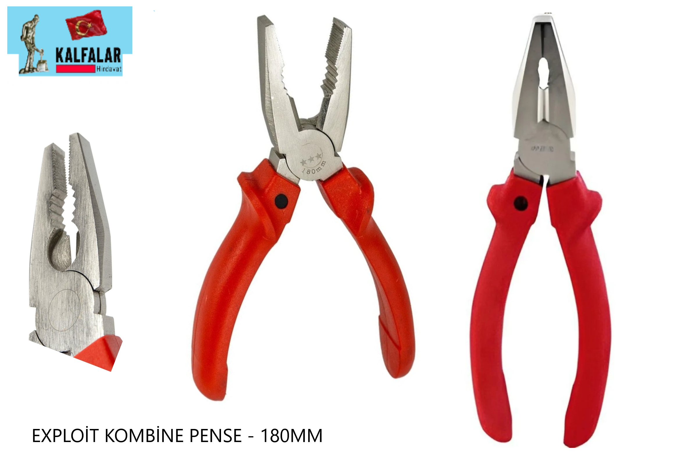 PENSE NO.7 180 MM EXPLOİT KOMBİNE KALİTELİ ÜRÜN