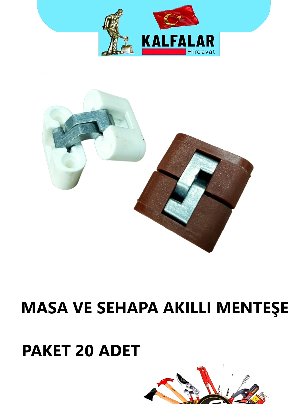 MASA VE SEHPA AKILLI MENTEŞE KAHVE