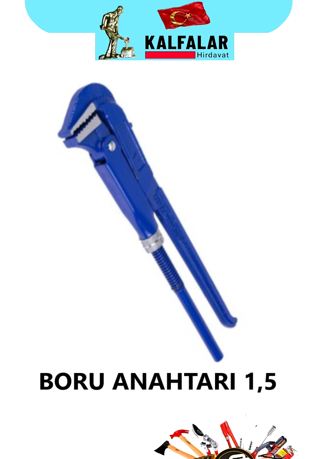 BORU ANAHTARI 1,5 İNÇ EMG