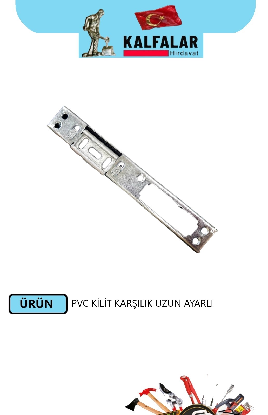 PVC KİLİT KARŞILIK UZUN AYARLI 