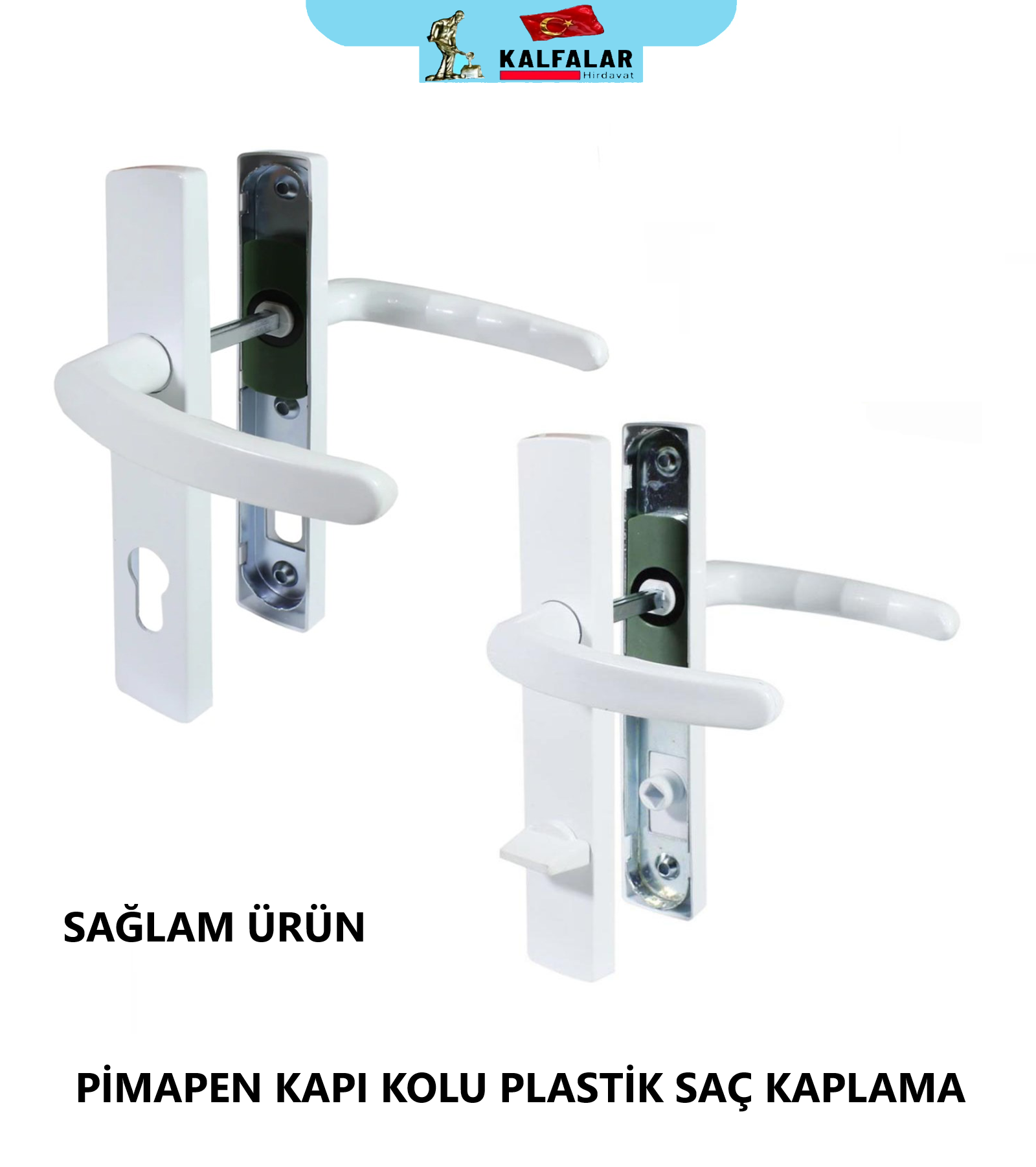 PVC PİMAPEN KAPI KOLU SAÇ KAPLAMA LÜX PLASTİK YALE