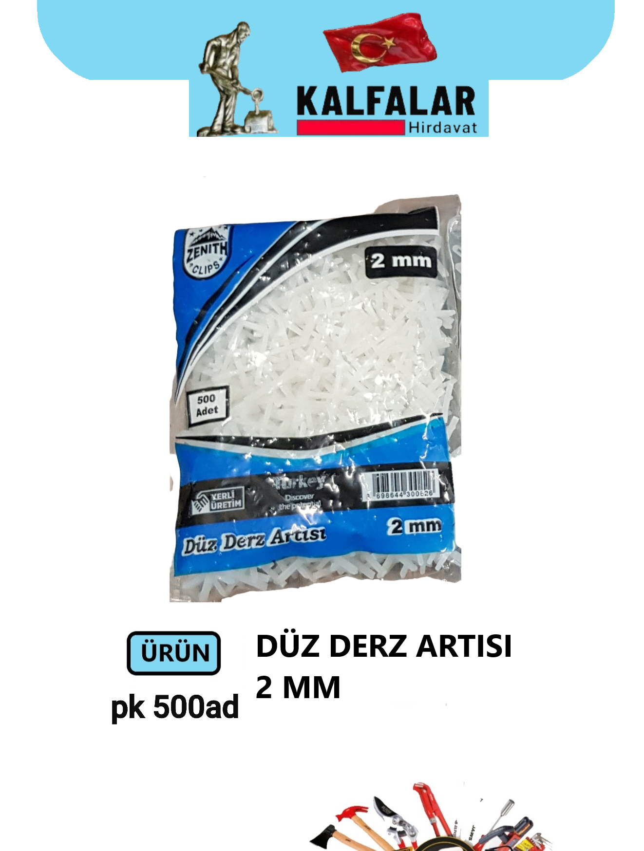 DERZ ARTISI 2 MM DÜZ 