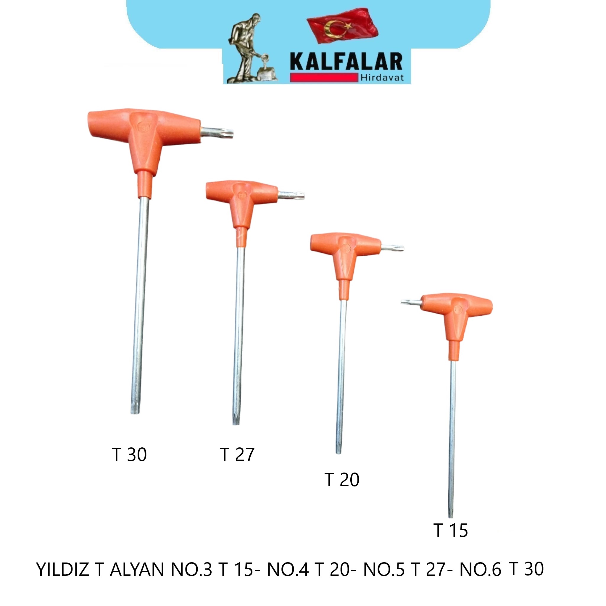 TE TORK ALYAN EKONOMİK NO.6 T 30 ÖLÇÜ