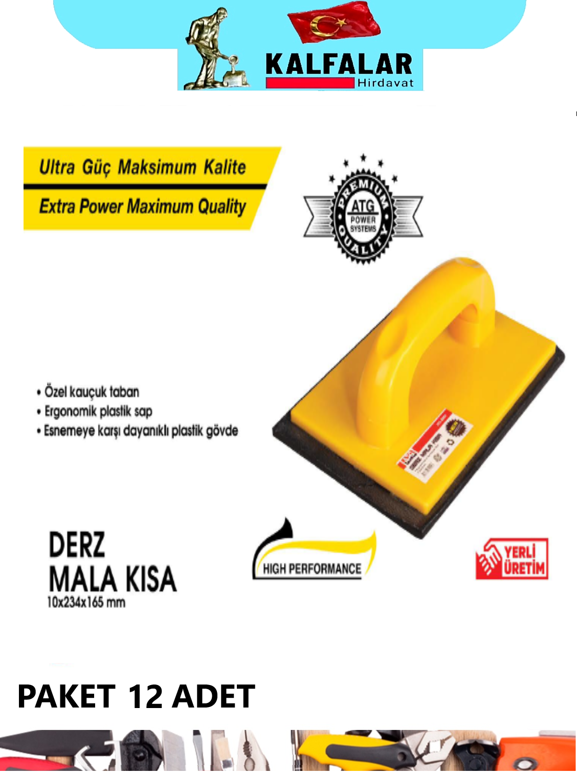 DERZ MALA KISA 10X234X165 MM