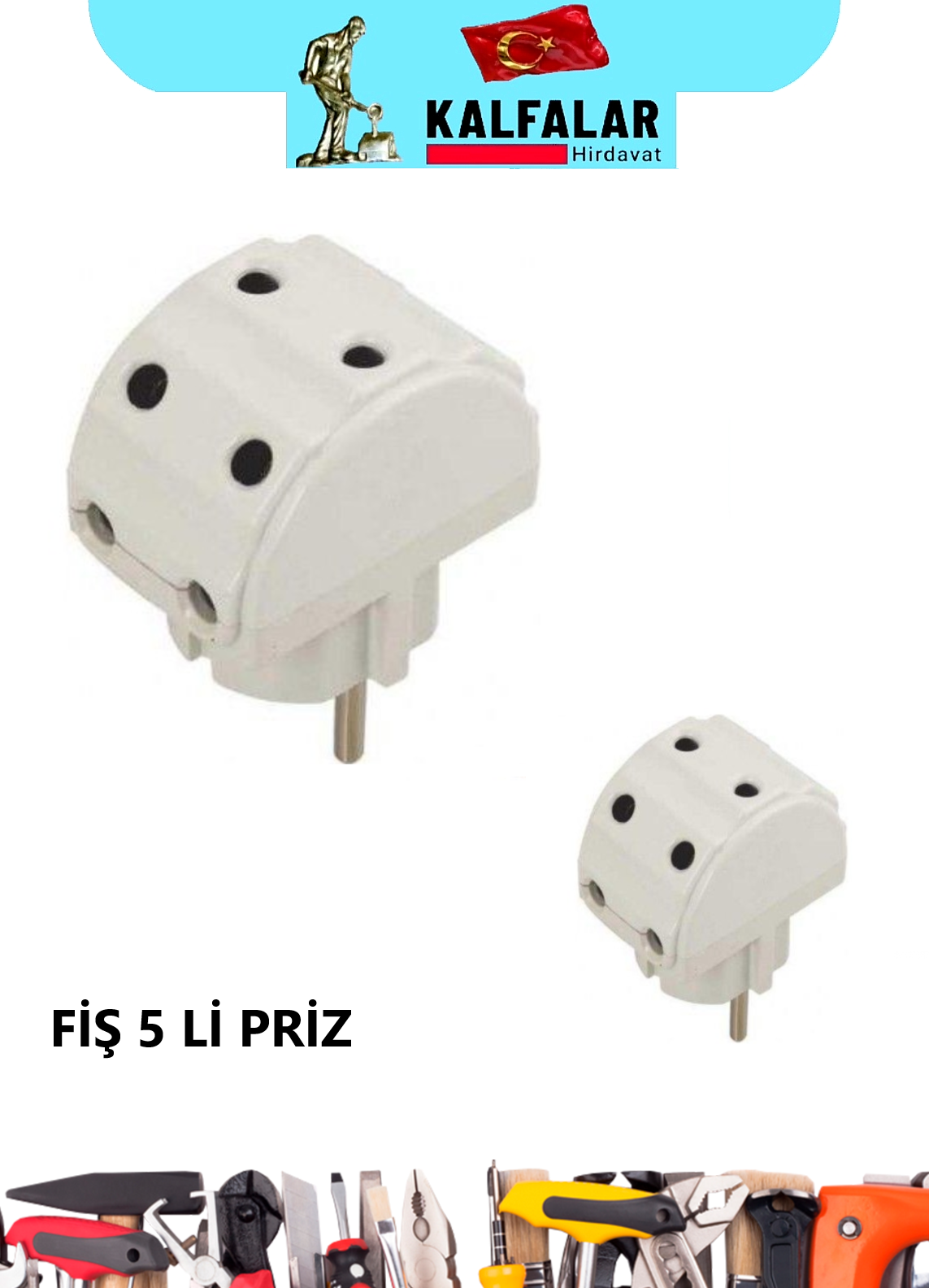 FİŞ PRİZ 5 Lİ EKONOMİK