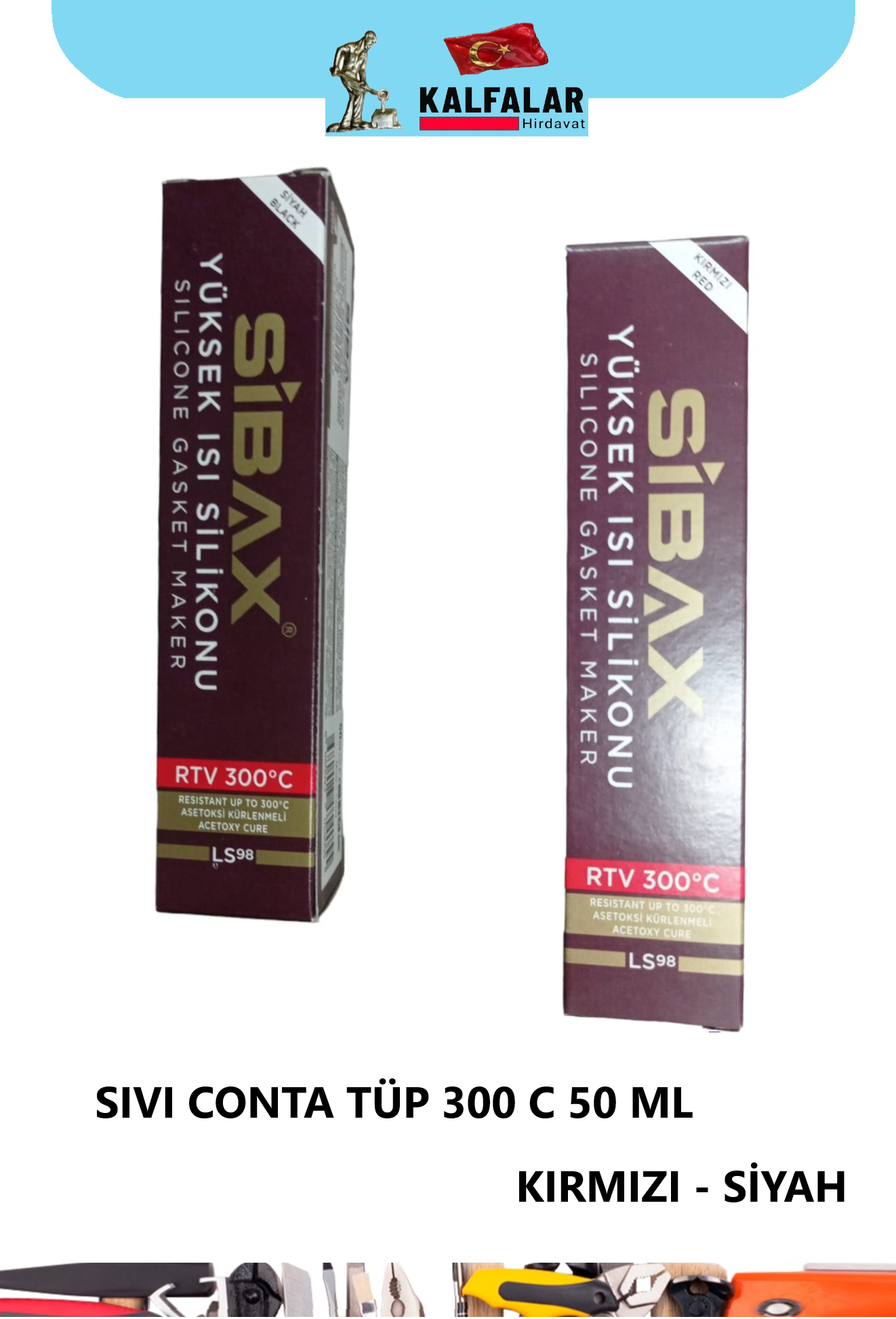 SIVI CONTA TÜP 50 ML SİYAH SİBAX