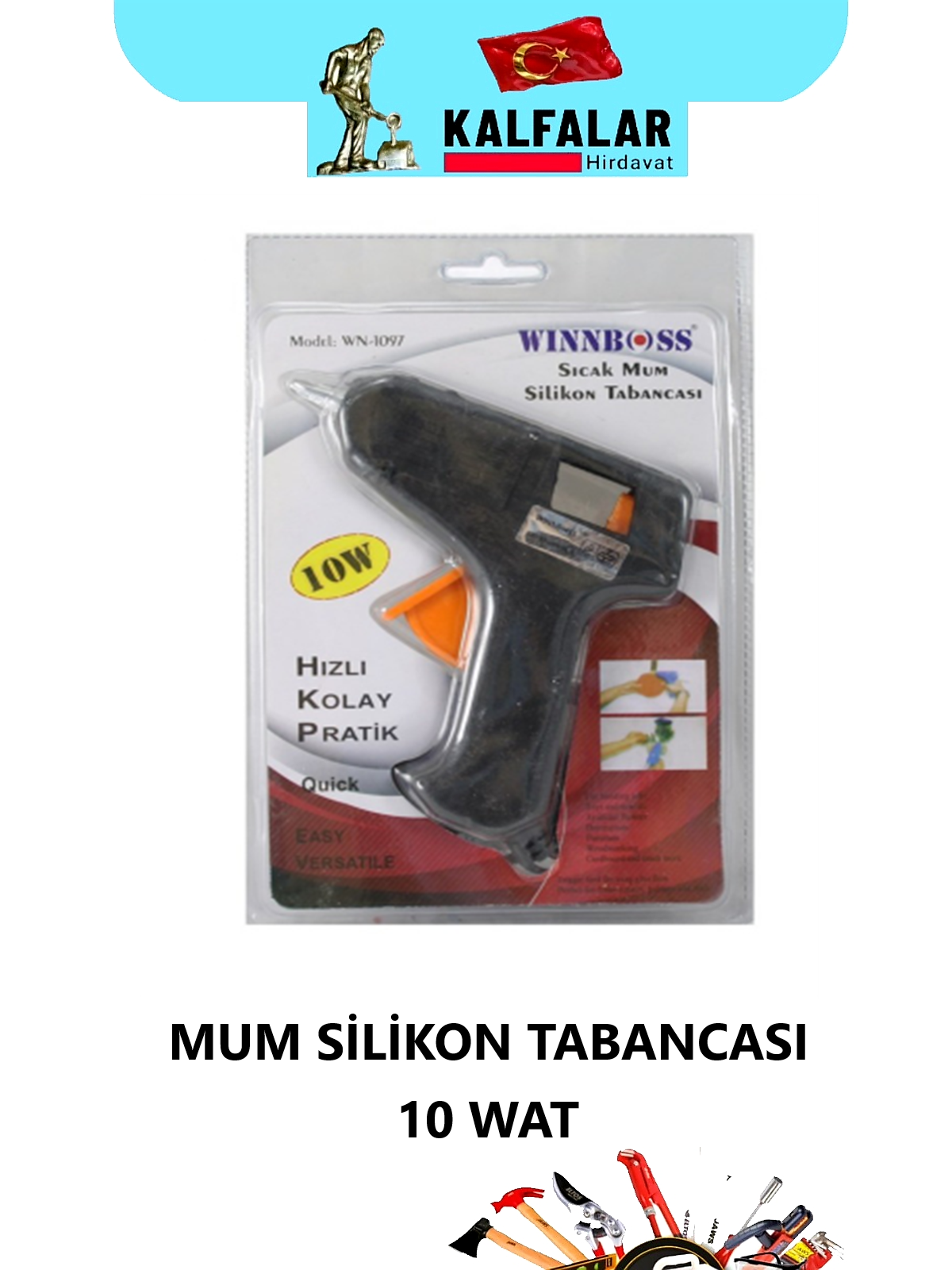 MUM SİLİKON TABANCASI 10 WAT 