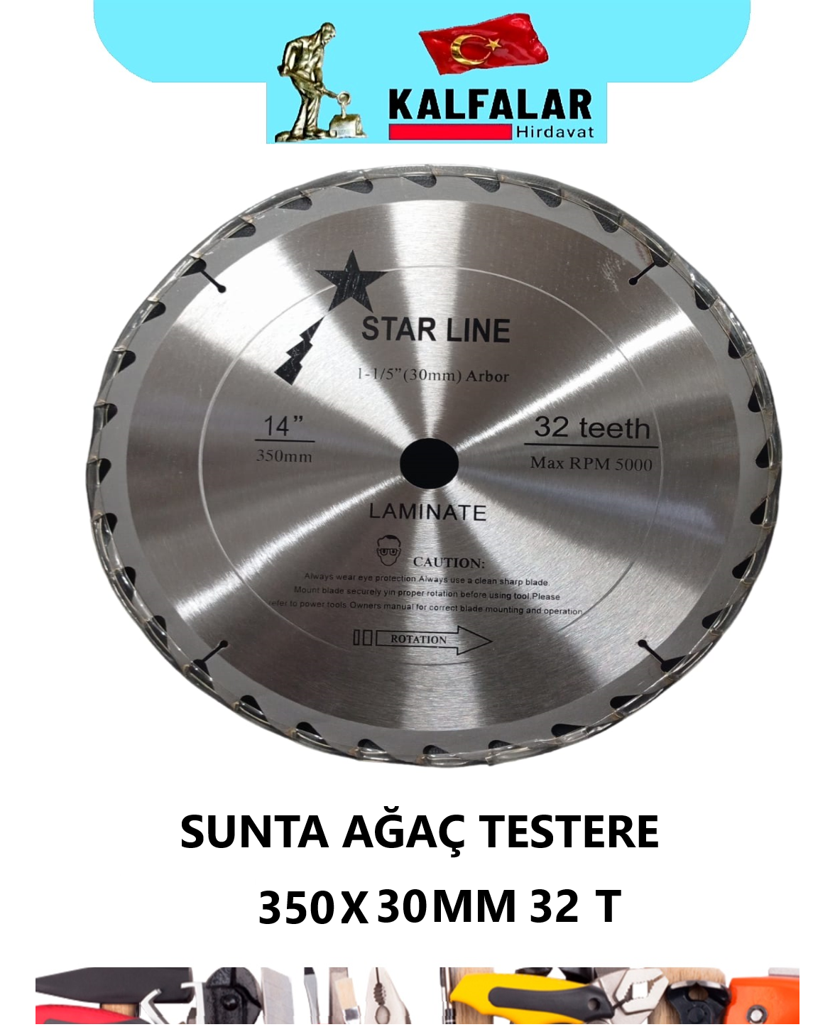 SUNTA AĞAÇ KESME 350X30 MM 32 T
