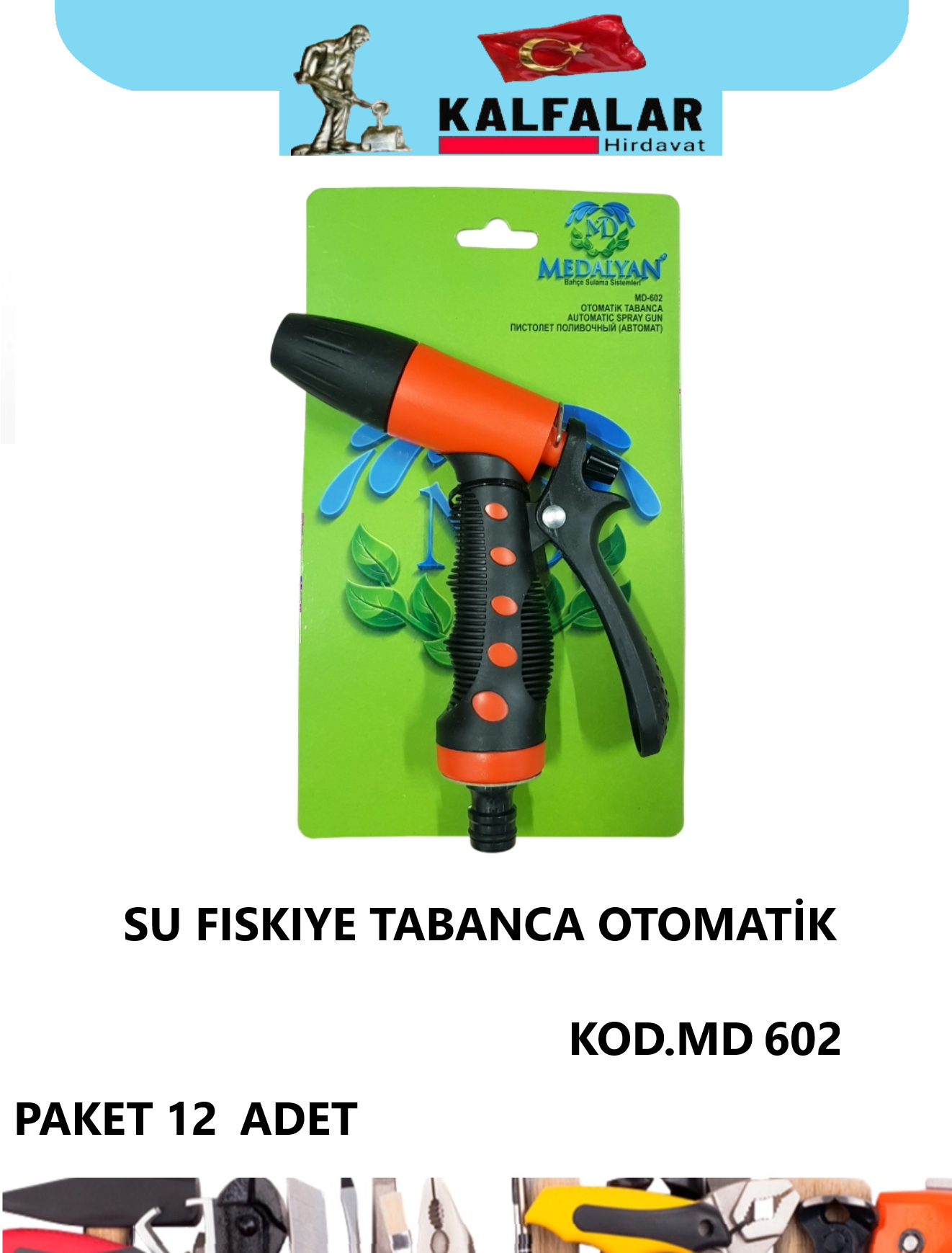 SU FISKIYE TABANCA OTOMATİK MD602
