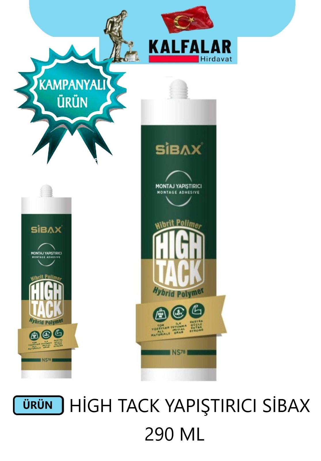 HİGH TACK YAPIŞTIRICI NS78 290 ML SİBAX PK 12 ADET