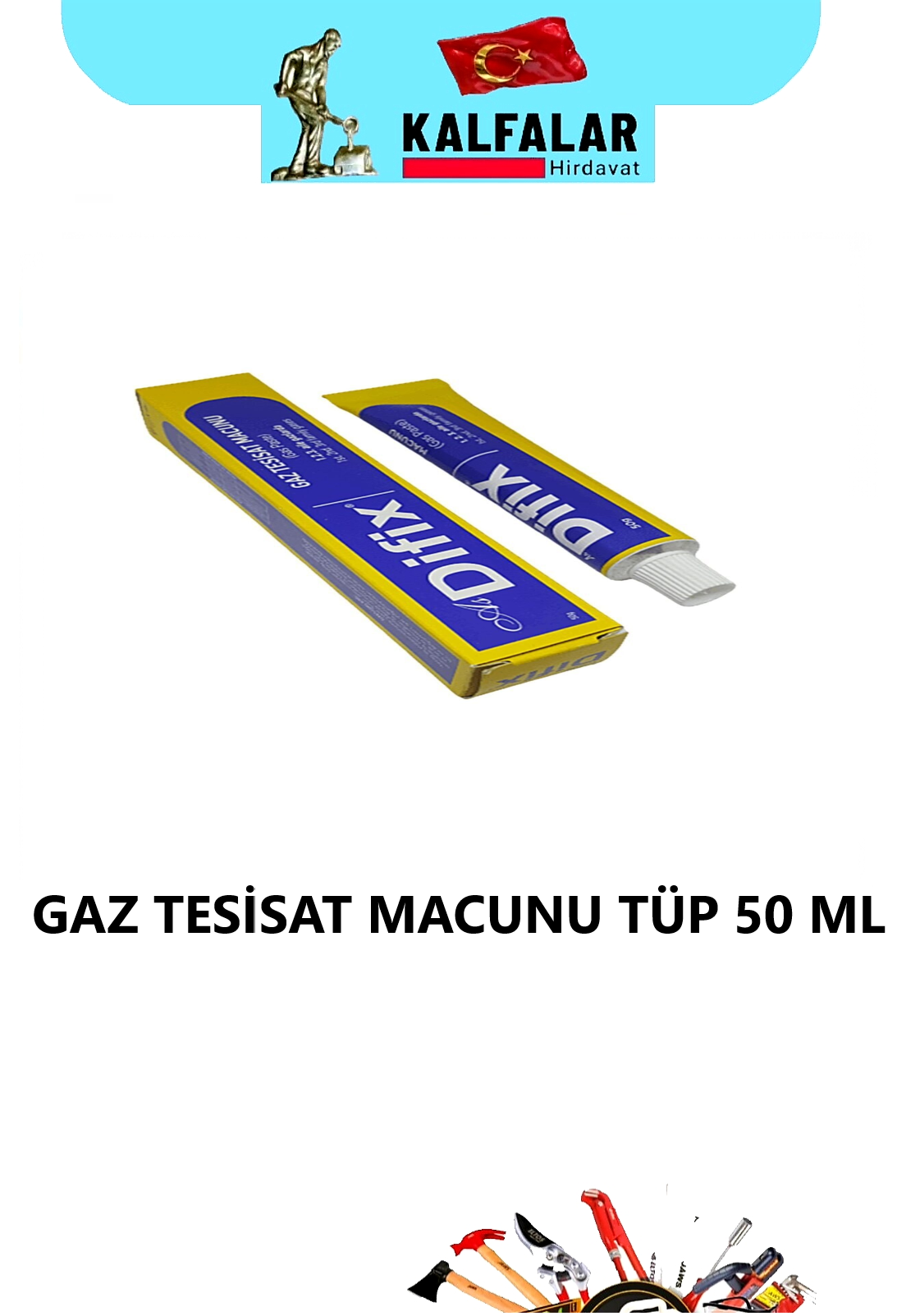 DOĞALGAZ TESİSAT MACUNU 50 ML