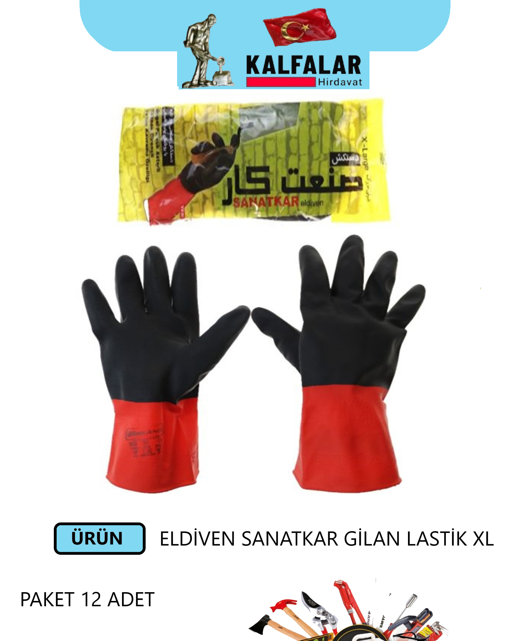 ELDİVEN SANATKAR GİLAN LASTİK LÜKS ÖLÇÜ XL 