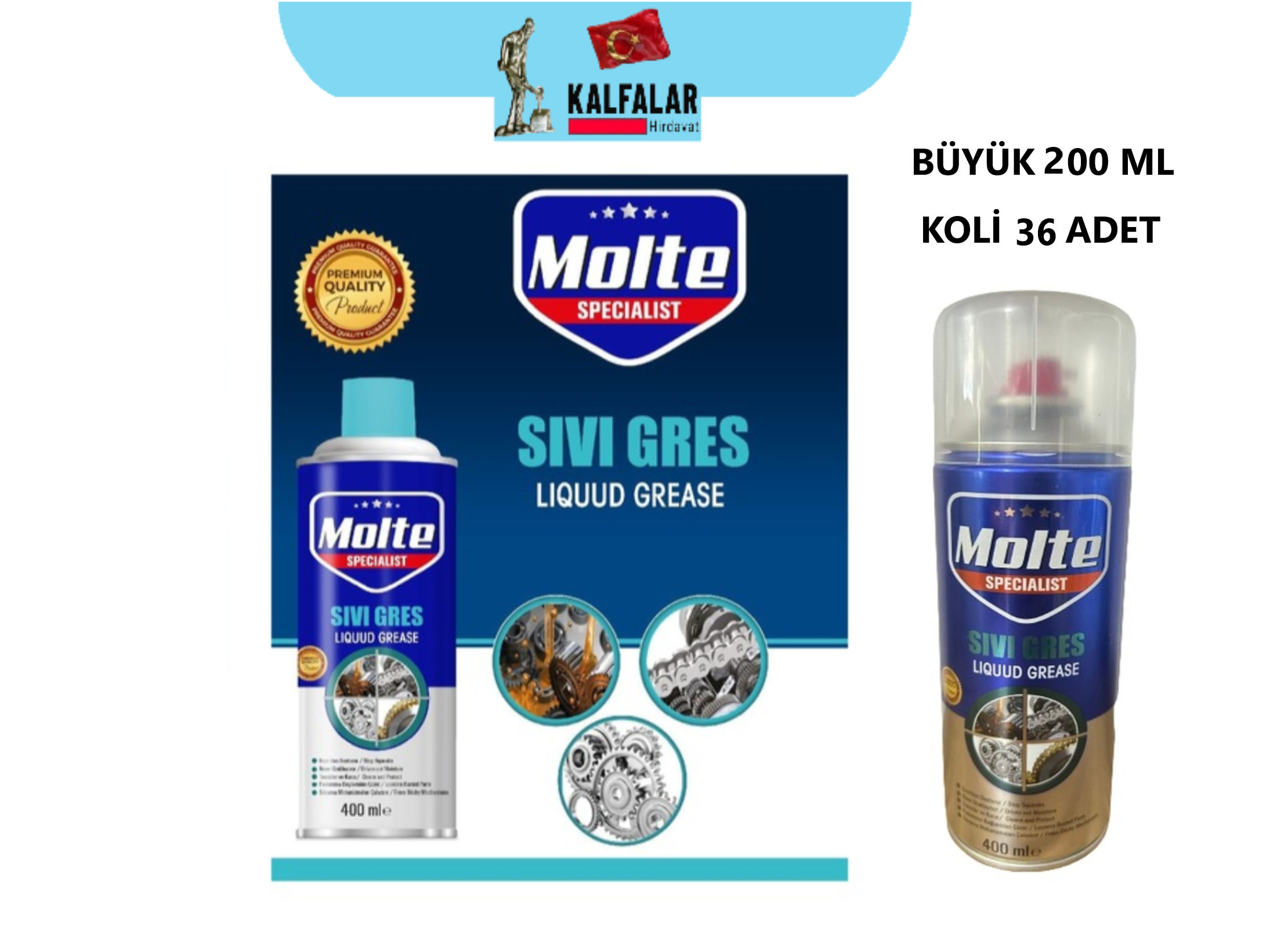 SIVI GRES SW-102 200 ML MOLTE