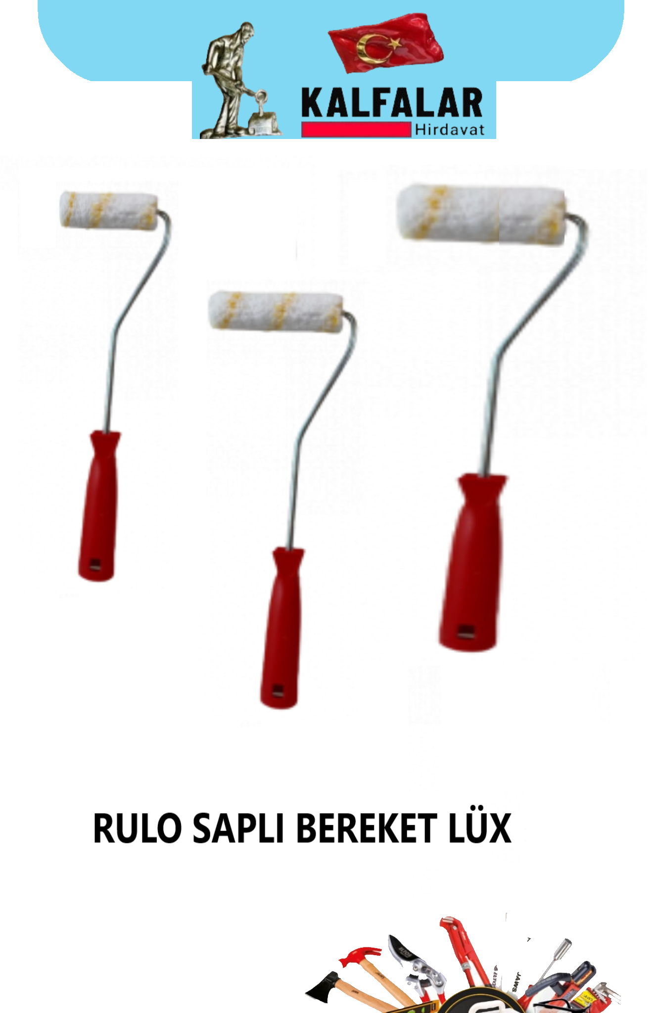 RULO BEREKET SAPLI 15 CM DAR 