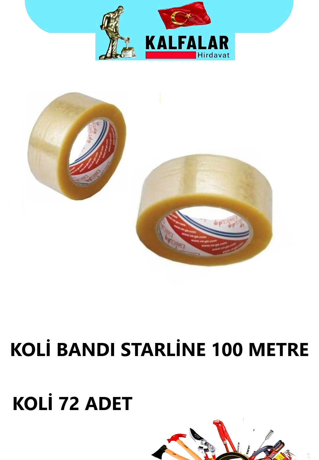 KOLİ BANDI NET 100 METRE STARLİNE