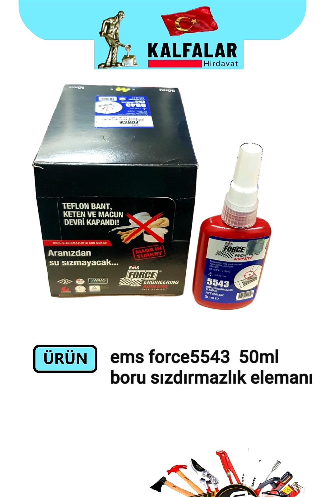 BORU SIZDIRMAZLIK ELAMANI EMS FORCE 5543 50 ML