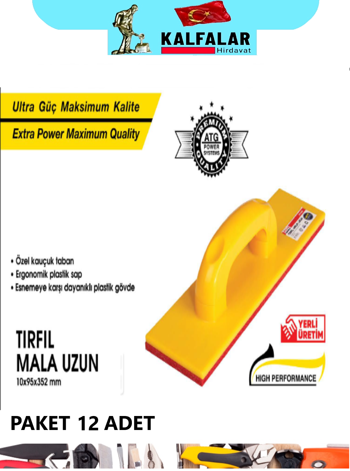 TIRFIL MALA UZUN 10X95X352 MM