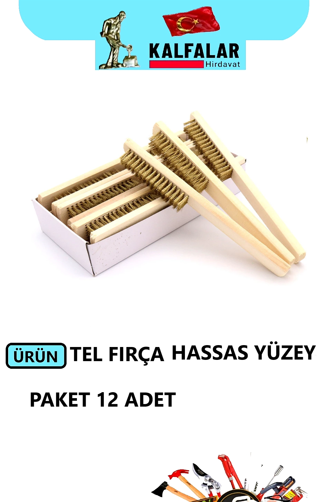 TEL FIRÇA HASSAS YÜZEY TEMİZLEME