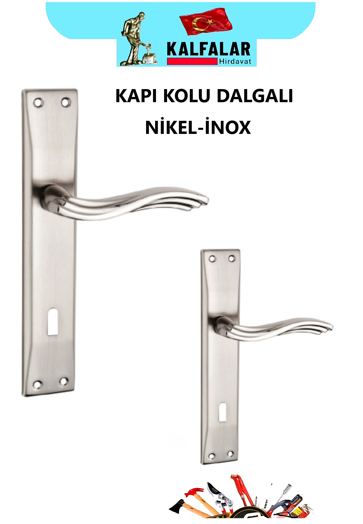 KAPI KOLU ROZETLİ YUNUS 2019 NİKEL SATEN İNOX ODA