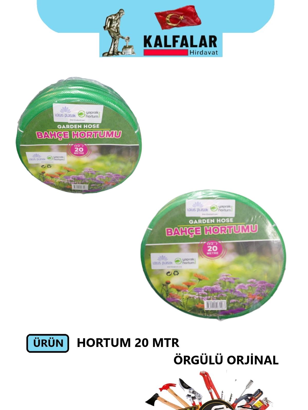 HORTUM 20 MTR ÖRGÜLÜ ORJİNAL  