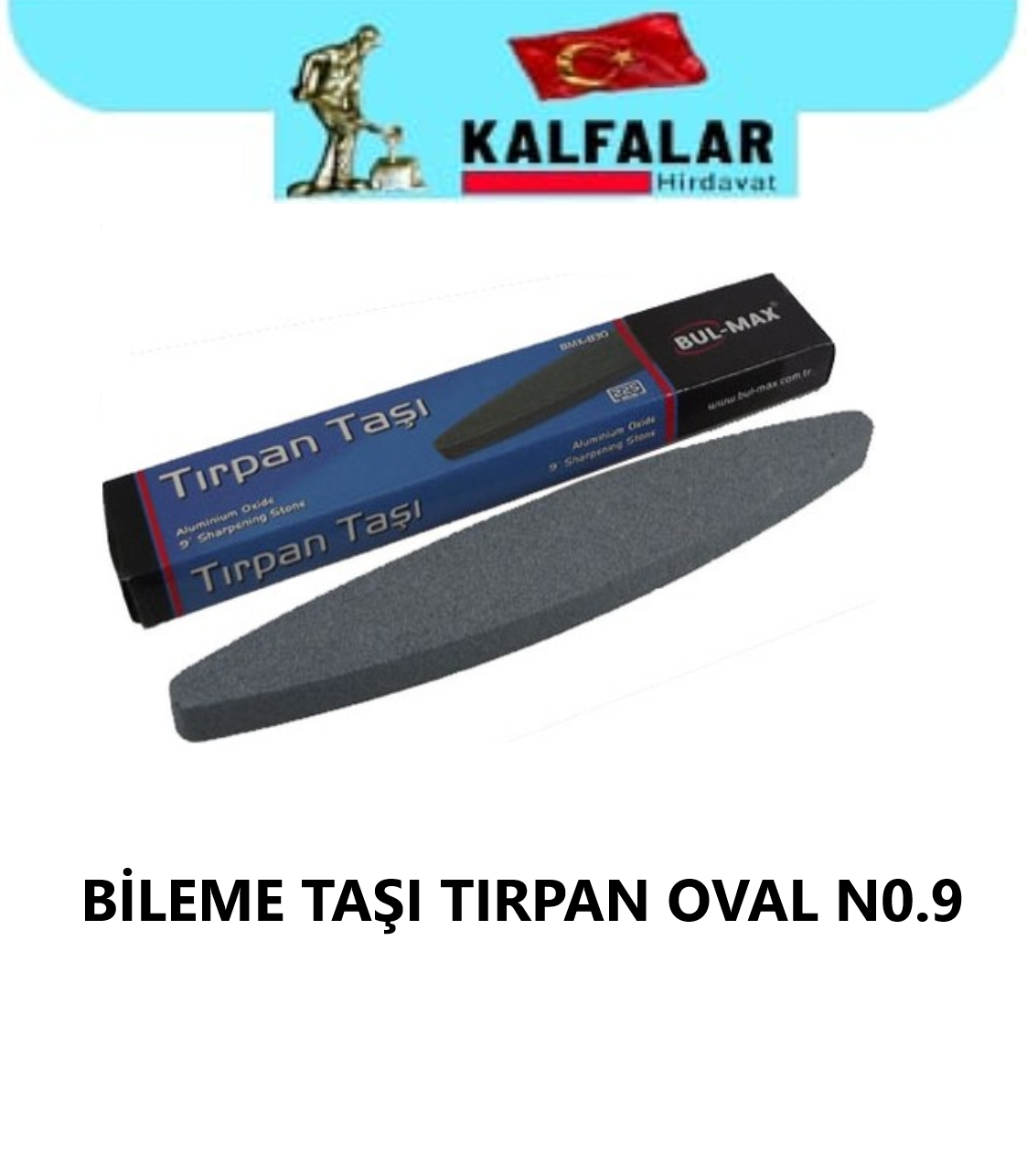 BİLEME TAŞI OVAL TIRPAN NO.9 