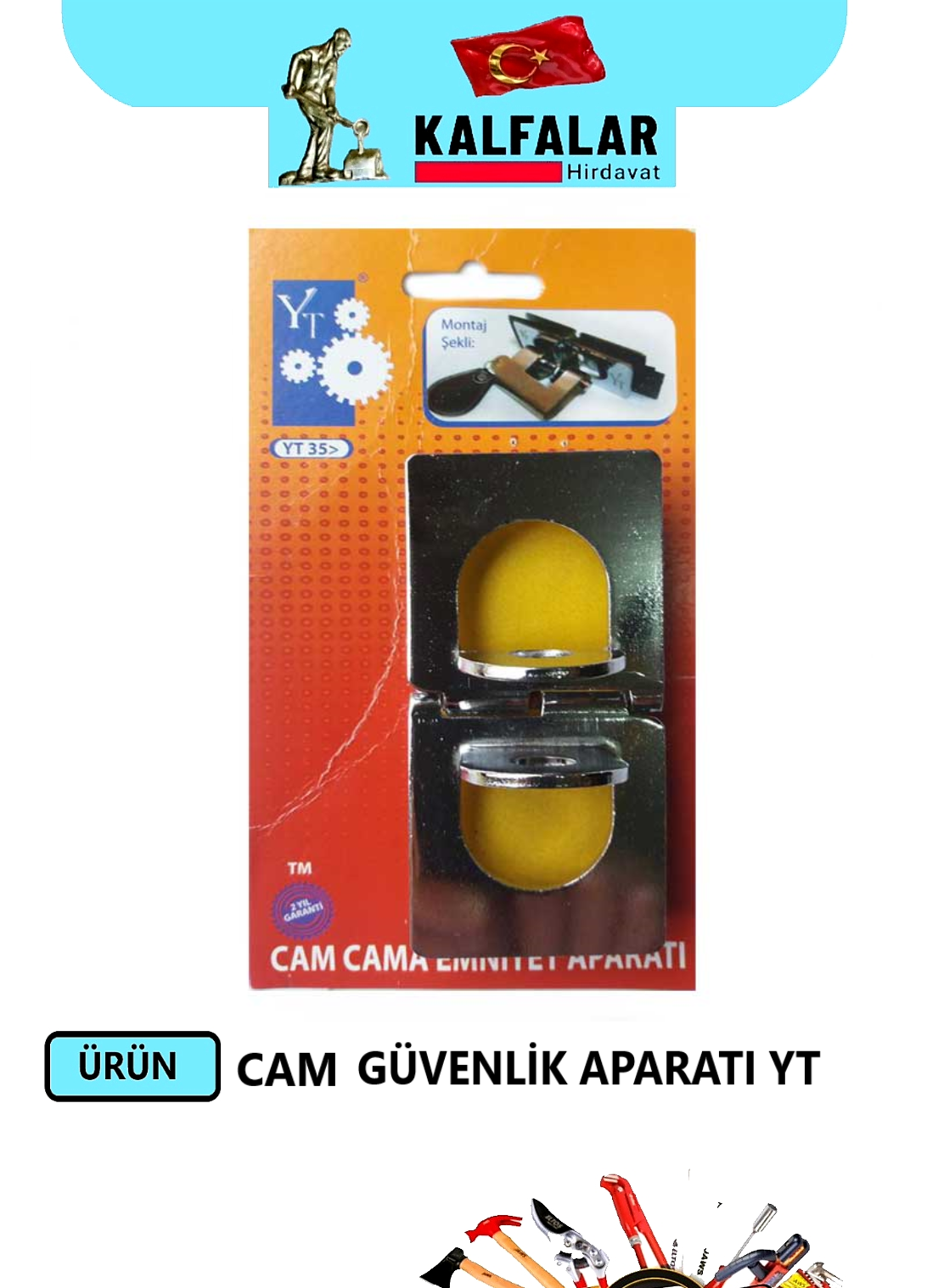 CAM GÜVENLİK APARATI YT