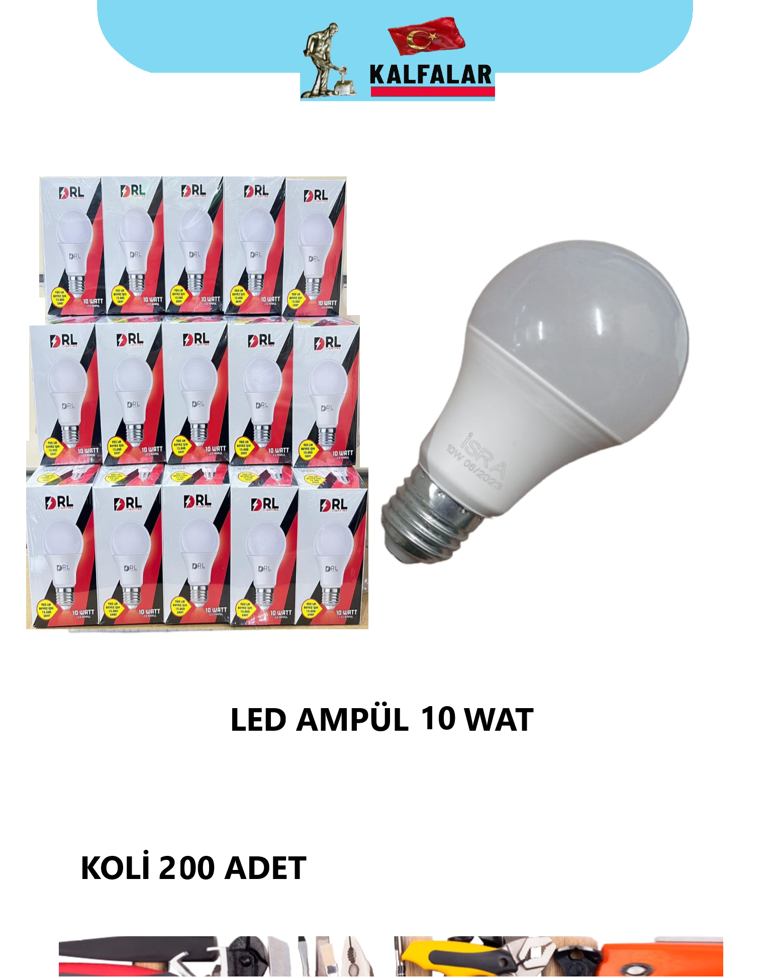 LED AMPÜL 10 WAT BEYAZ IŞIK DRL PROF